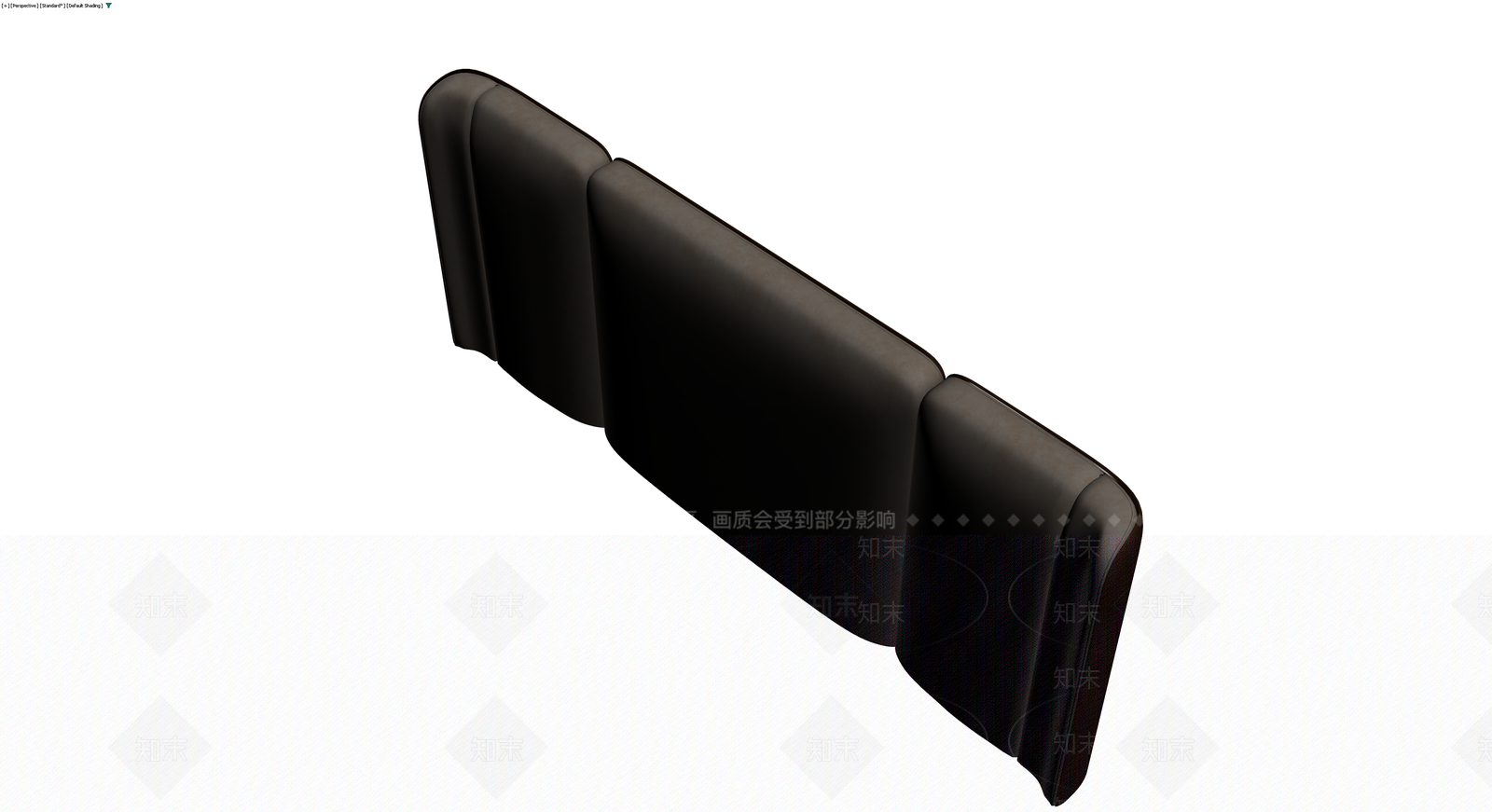 深色软包床头板3D模型下载【ID:1230758189】