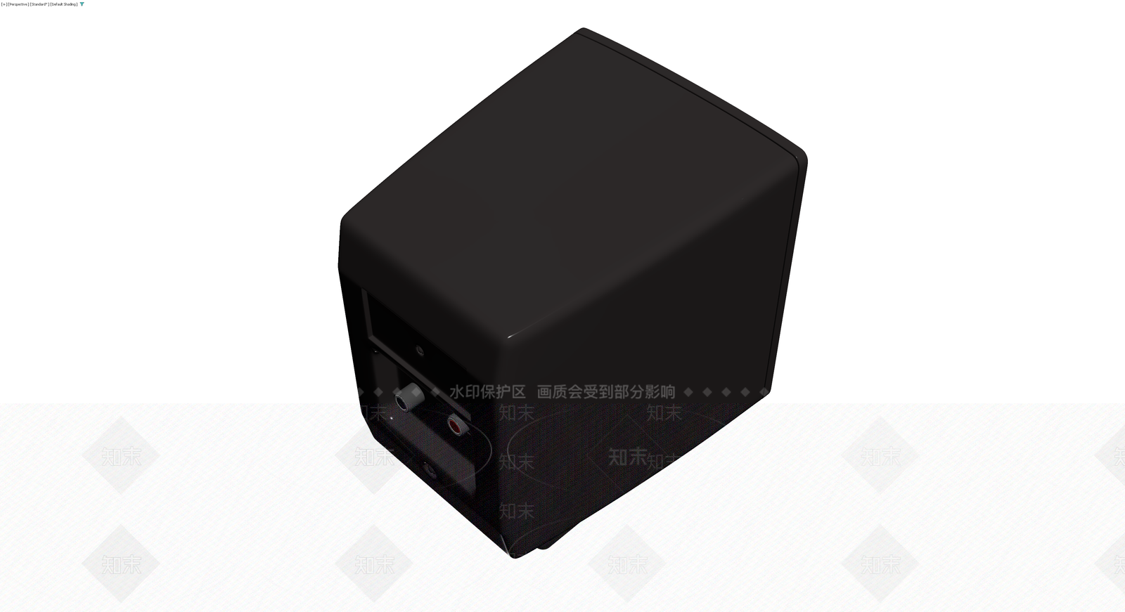 黑色Magnet音箱3D模型下载【ID:1229904879】