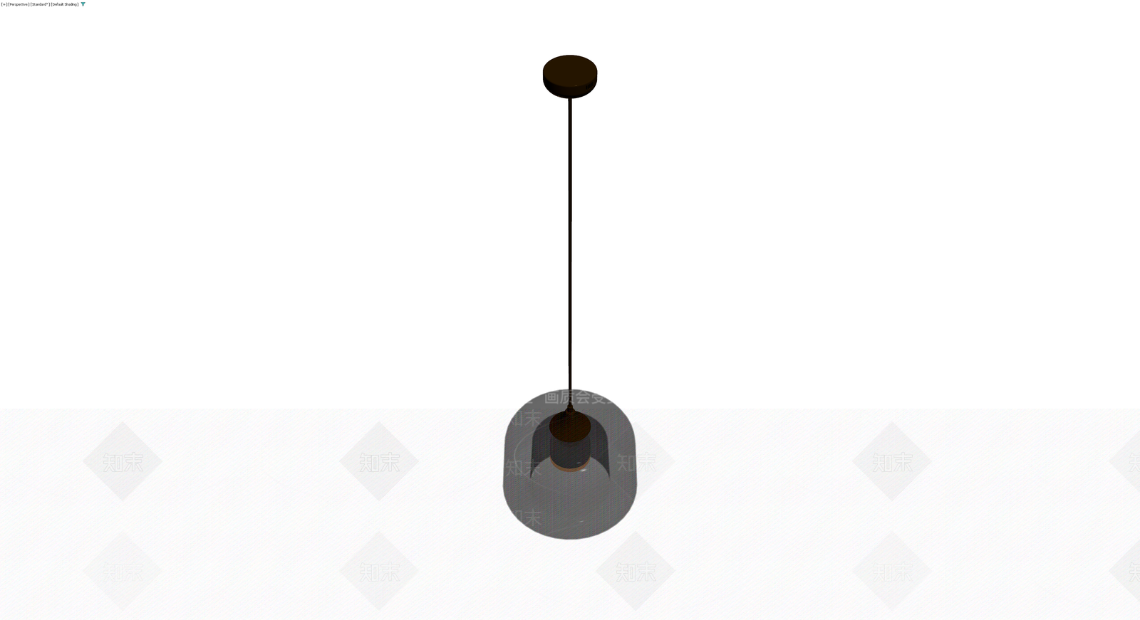 深棕色吊灯模型3D模型下载【ID:1230784672】