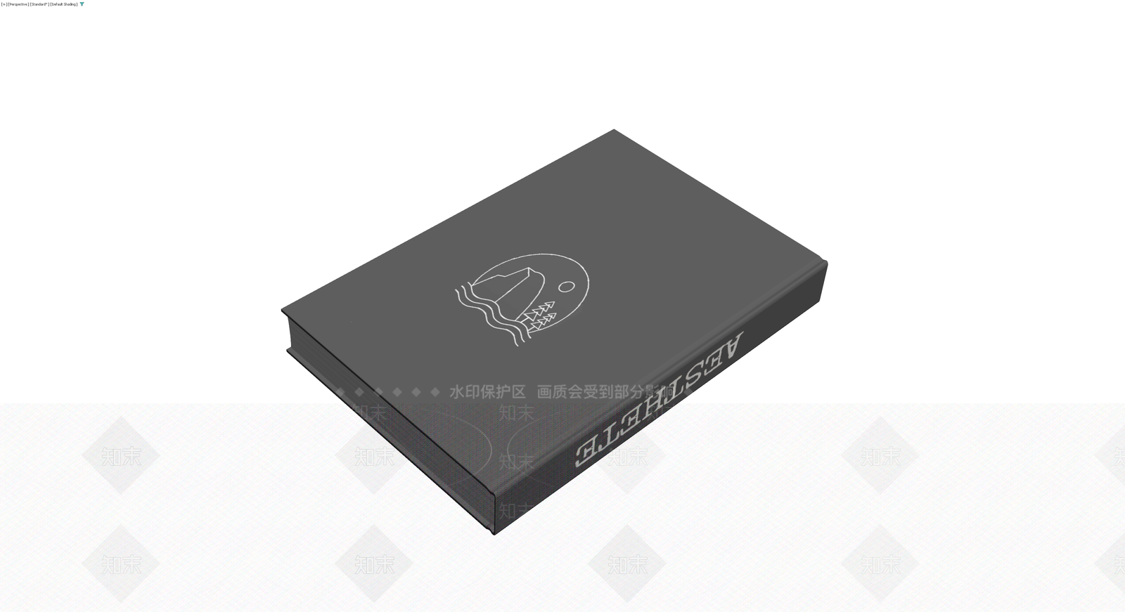 带封面图案书籍模型3D模型下载【ID:1230364294】