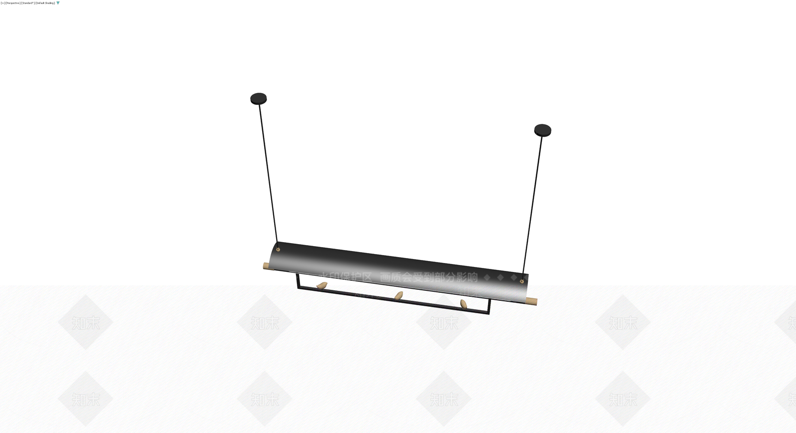 现代风格吊灯模型3D模型下载【ID:1230146531】