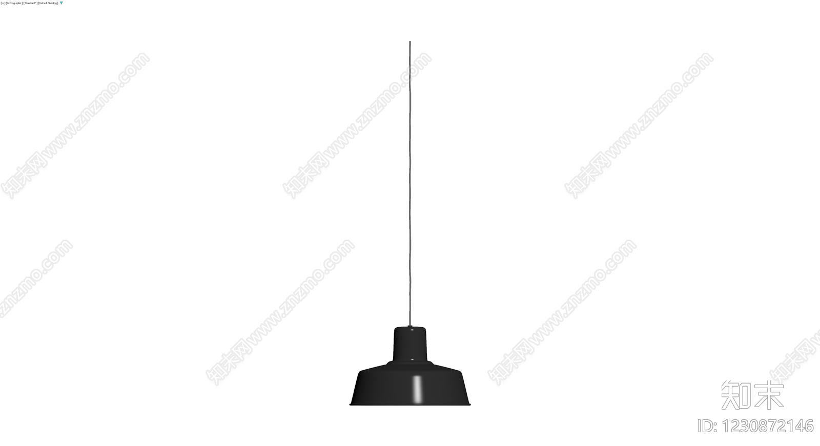 黑色吊灯模型3D模型下载【ID:1230872146】