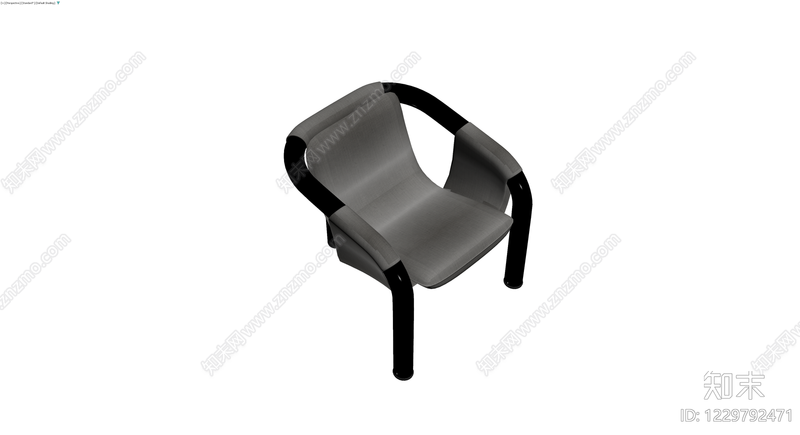 现代风格扶手椅模型3D模型下载【ID:1229792471】