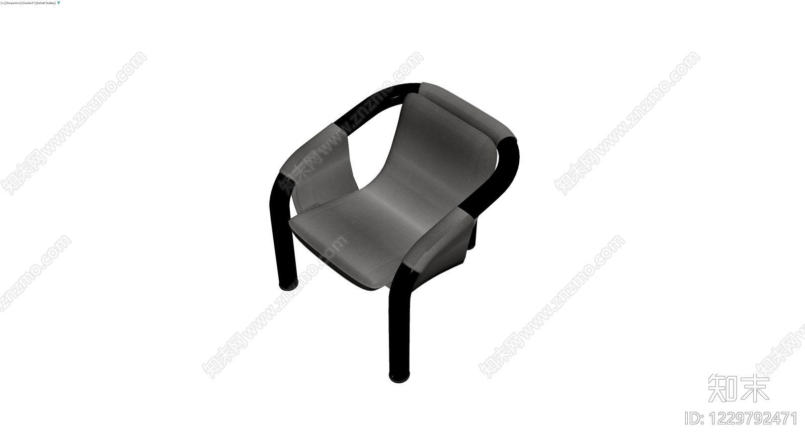 现代风格扶手椅模型3D模型下载【ID:1229792471】