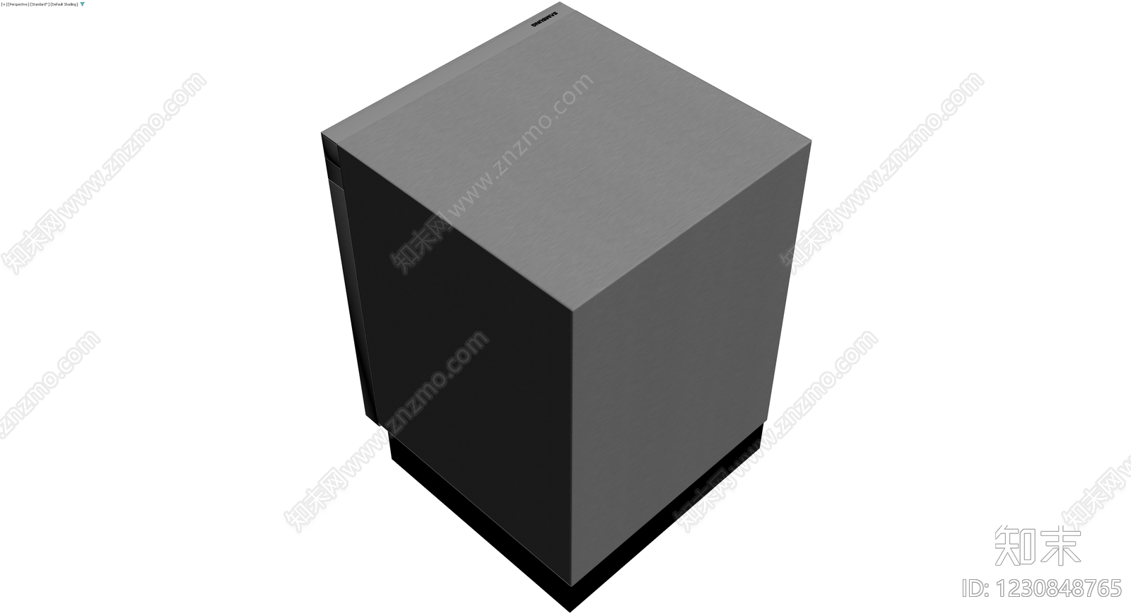 三星不锈钢柜体3D模型下载【ID:1230848765】