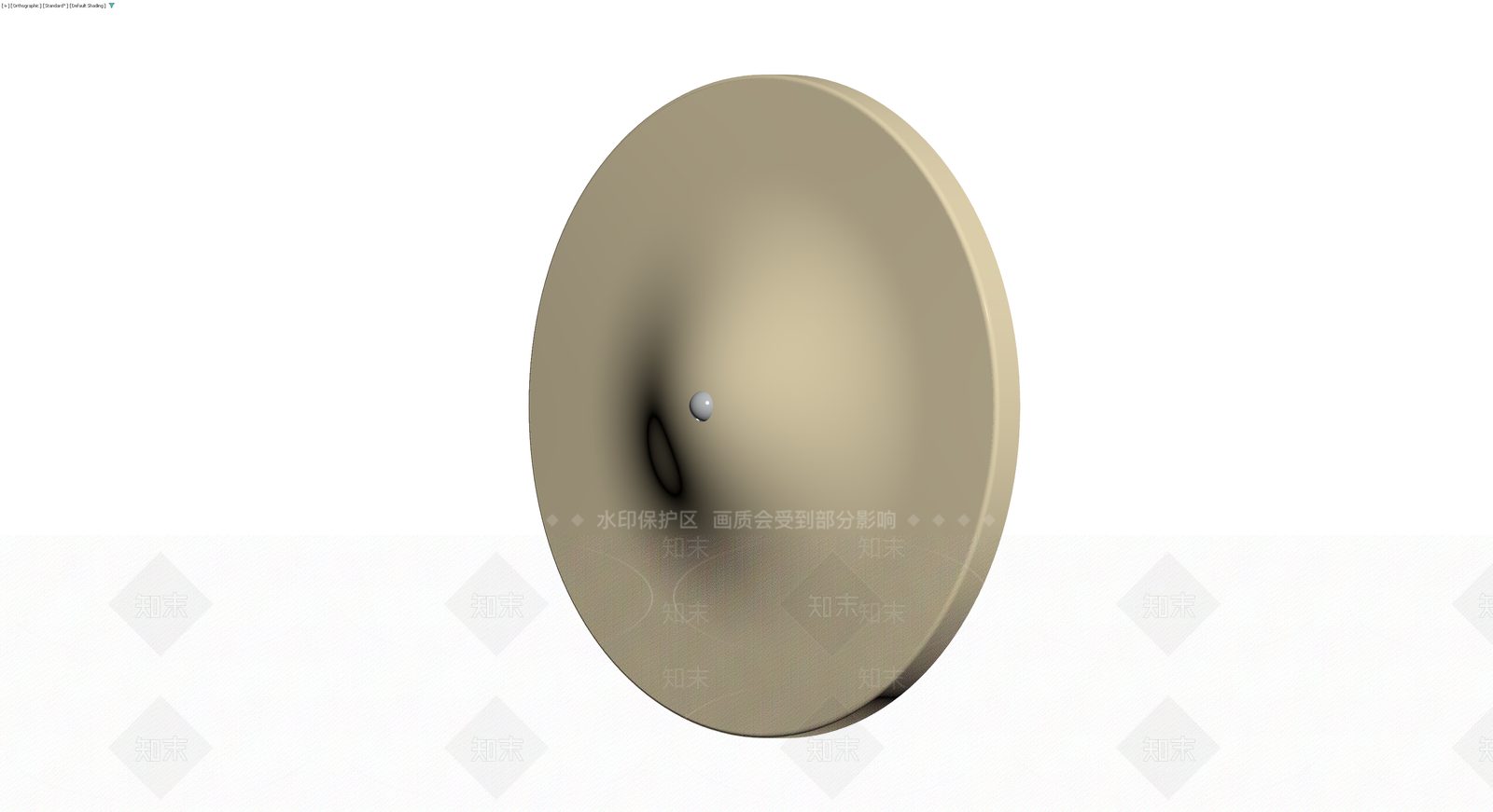 米色圆形软包靠垫3D模型下载【ID:1230642615】