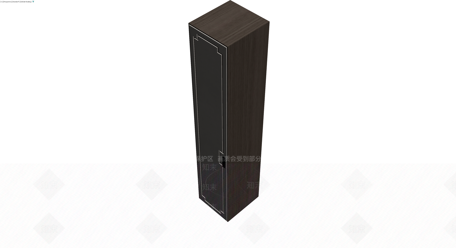 深色木纹储物柜3D模型下载【ID:1230021028】