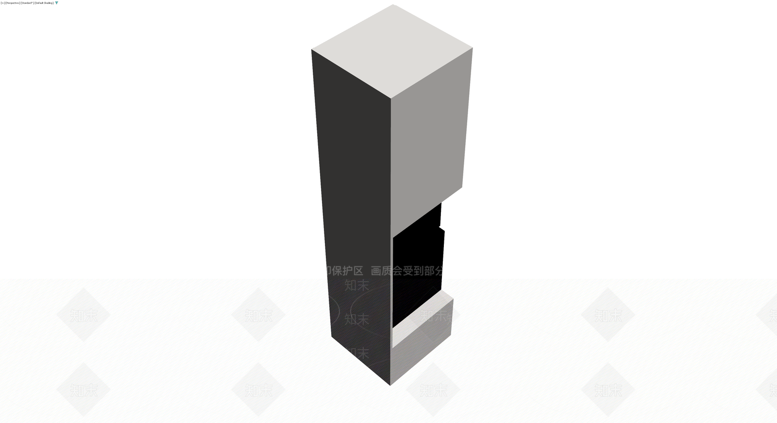 高柜电器组件(灰模)3D模型下载【ID:1230711043】