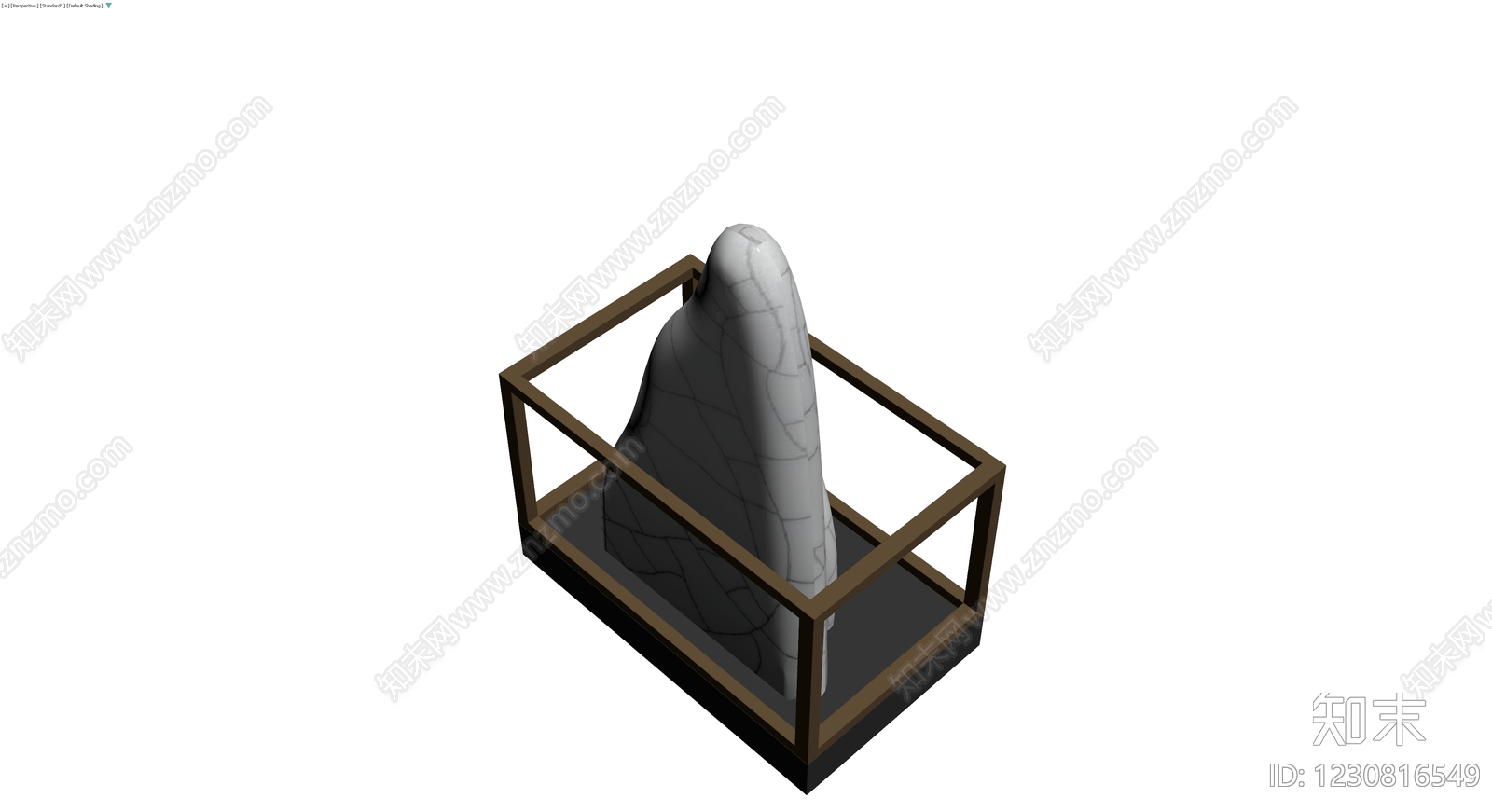 展示柜内景摆件3D模型下载【ID:1230816549】