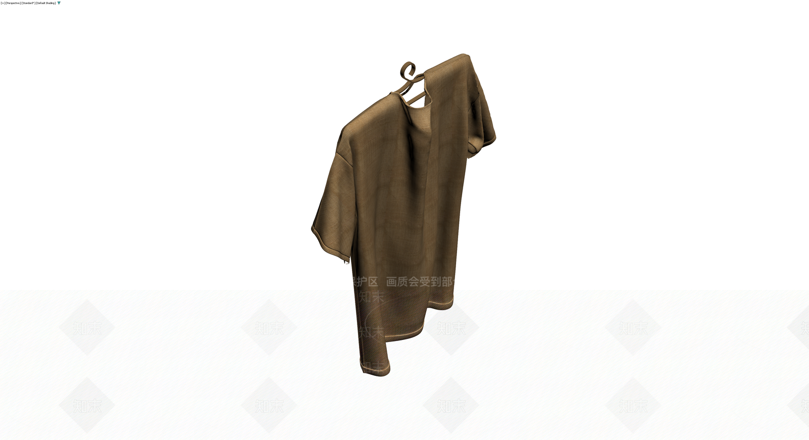 棕色亚麻挂衣模型3D模型下载【ID:1230753879】