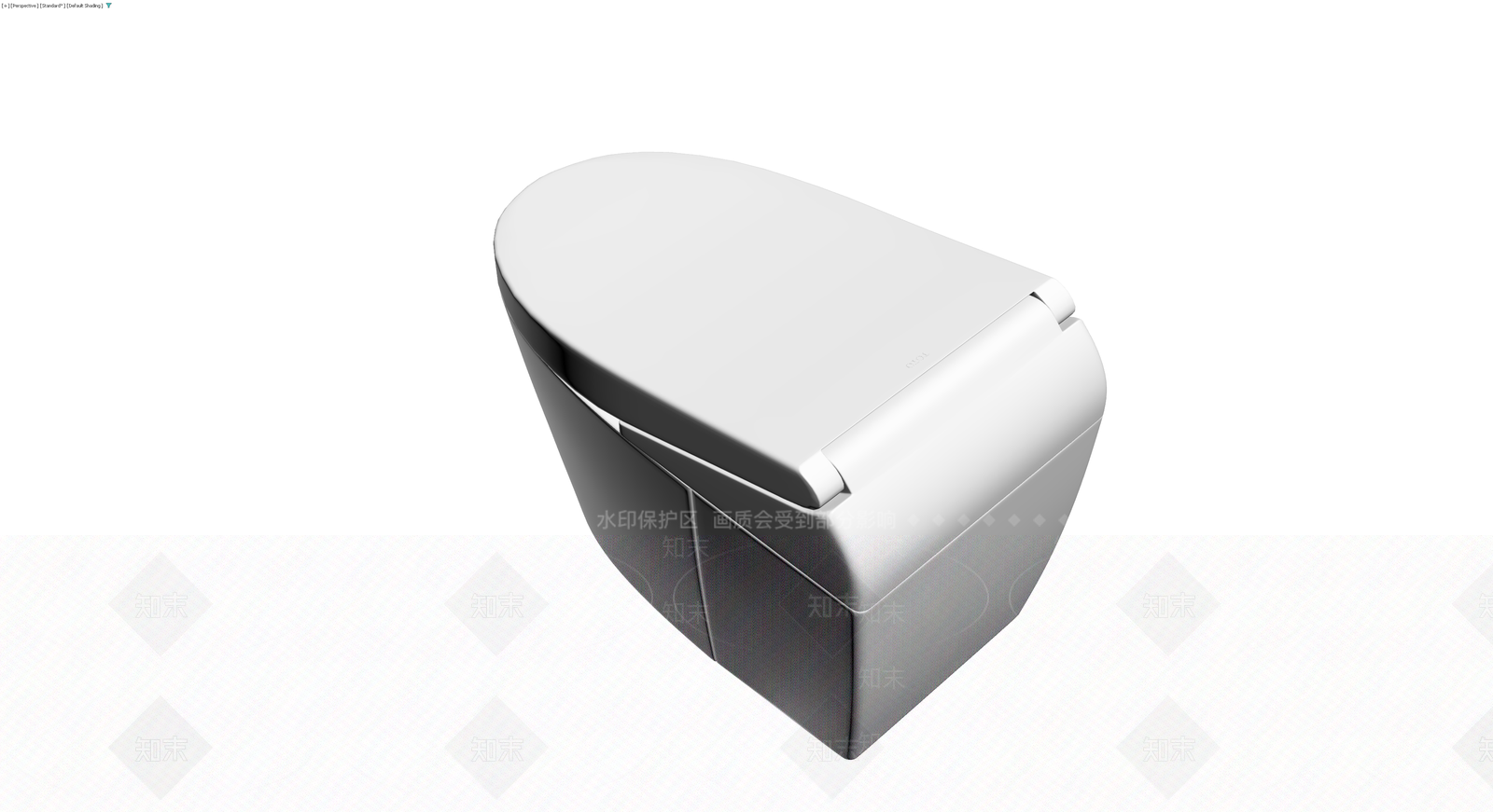 TOTO智能马桶灰模3D模型下载【ID:1230391428】