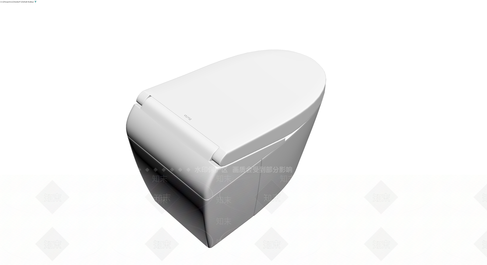 TOTO智能马桶灰模3D模型下载【ID:1230391428】