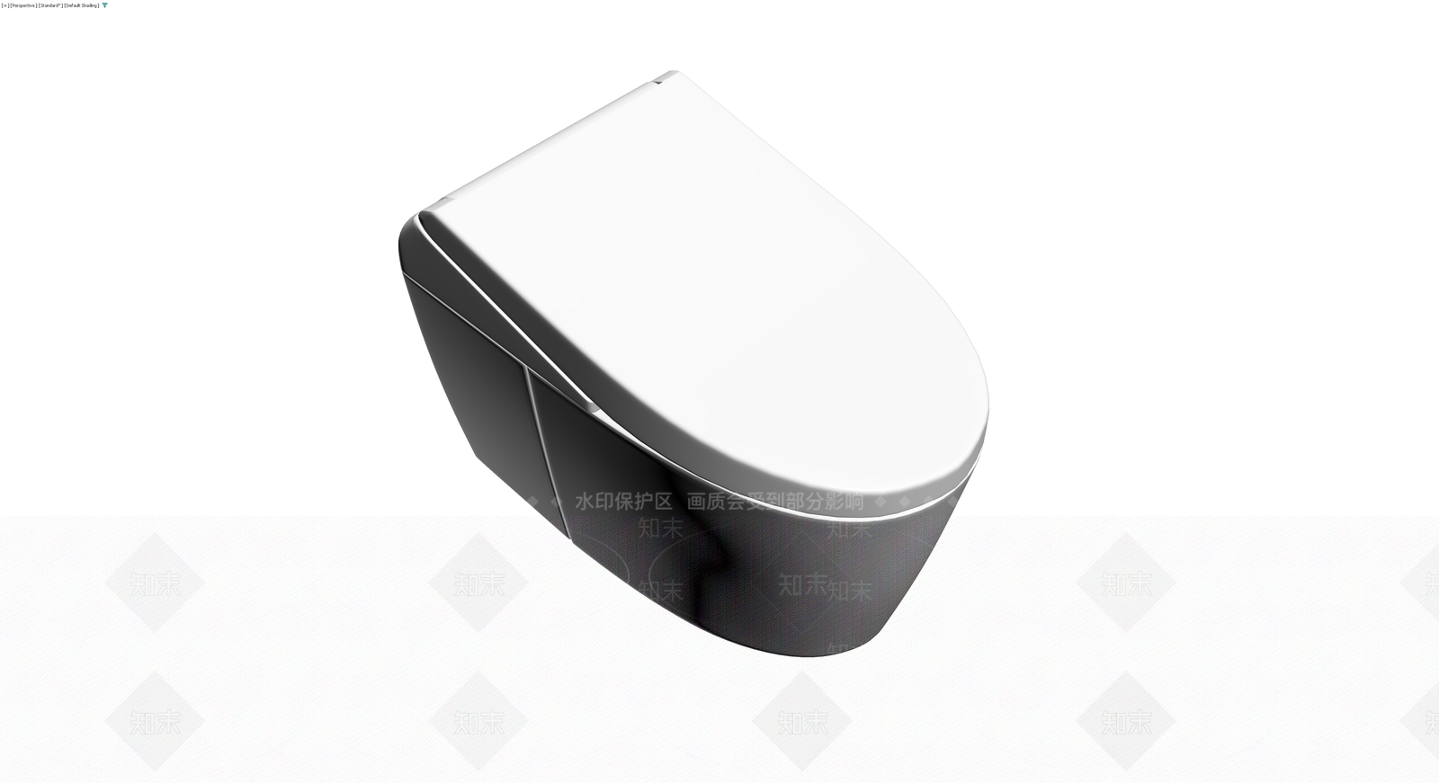 TOTO智能马桶灰模3D模型下载【ID:1230391428】