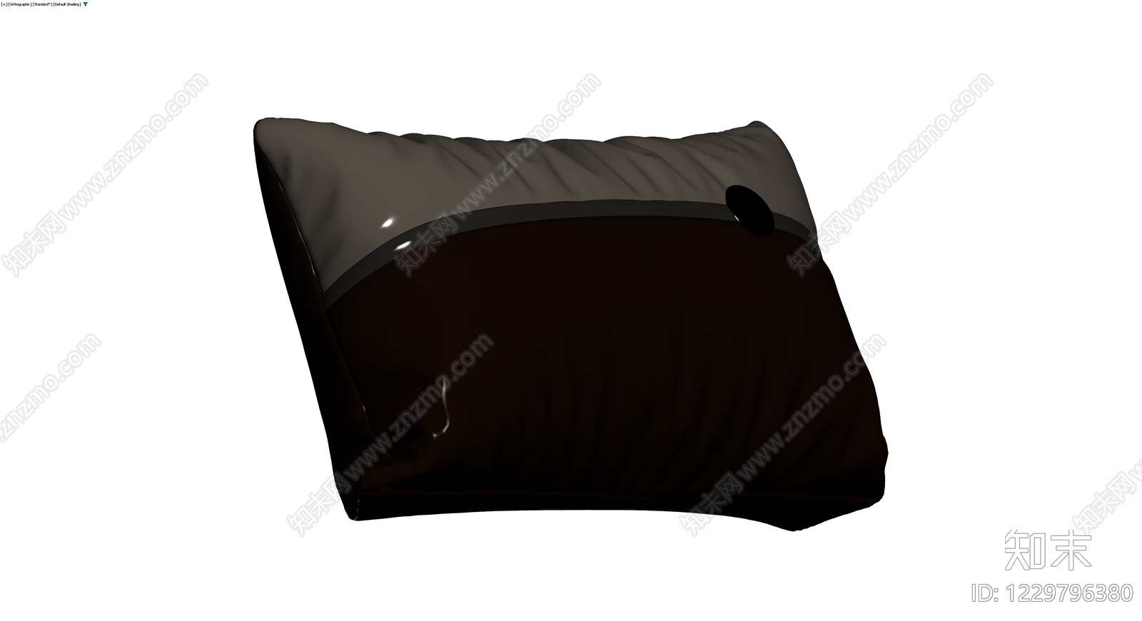双色条纹软包靠枕3D模型下载【ID:1229796380】
