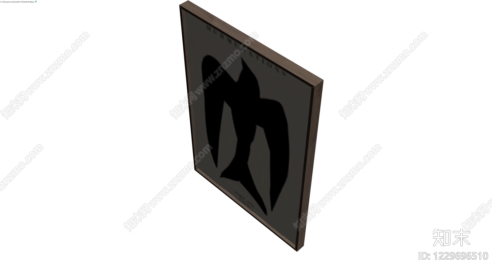 挂画装饰框3D模型下载【ID:1229696510】