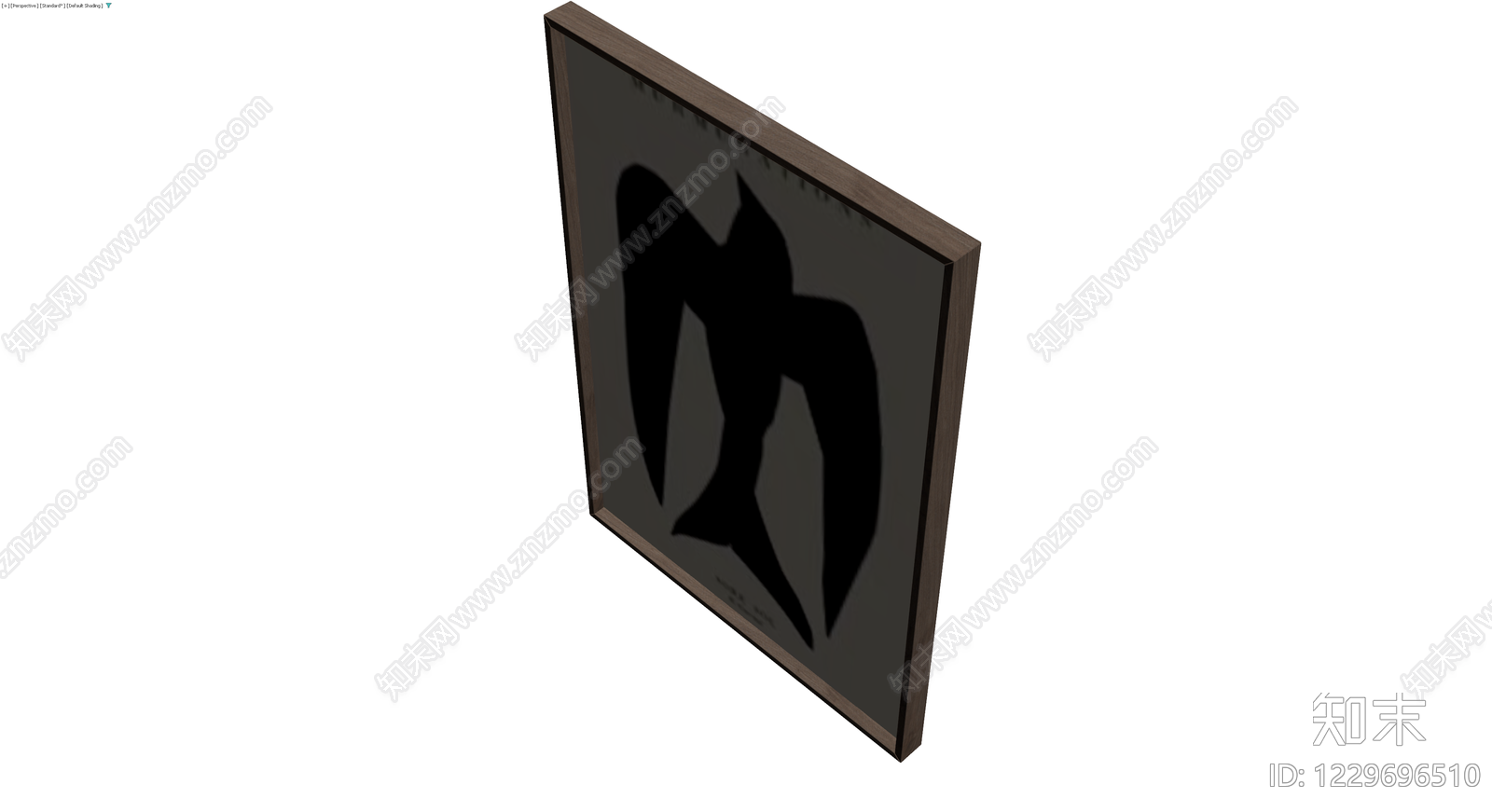 挂画装饰框3D模型下载【ID:1229696510】