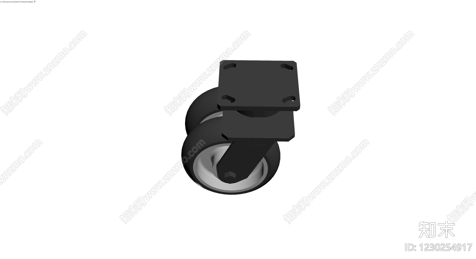 工业脚轮组件3D模型下载【ID:1230254917】
