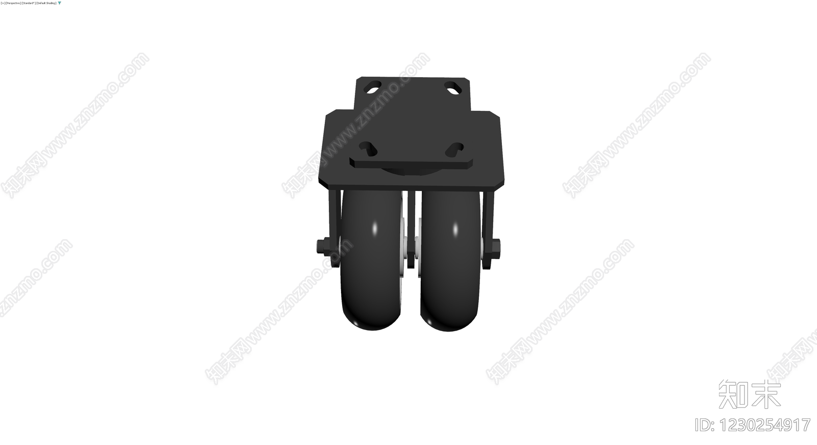 工业脚轮组件3D模型下载【ID:1230254917】