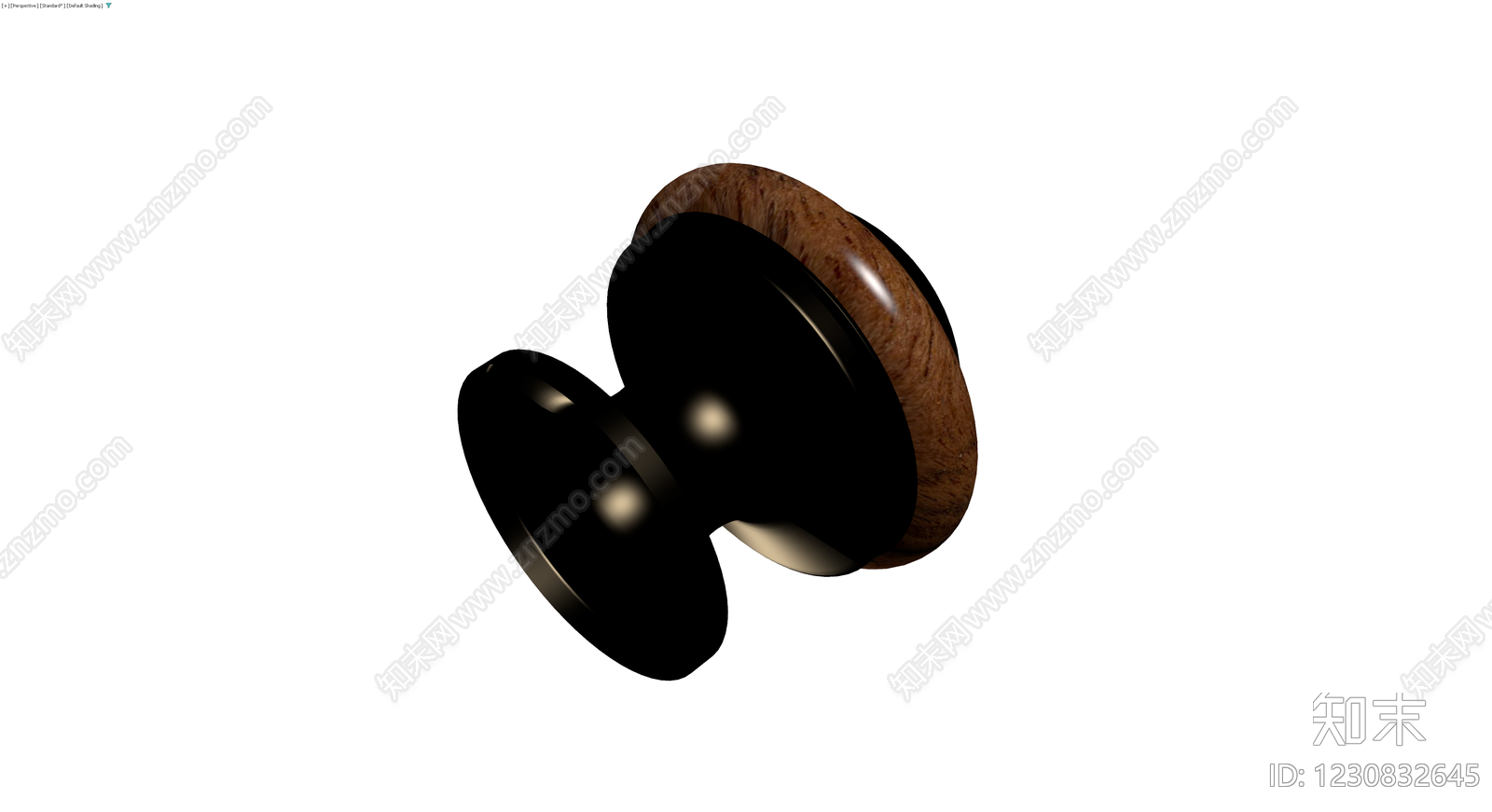 木质哑铃3D模型下载【ID:1230832645】