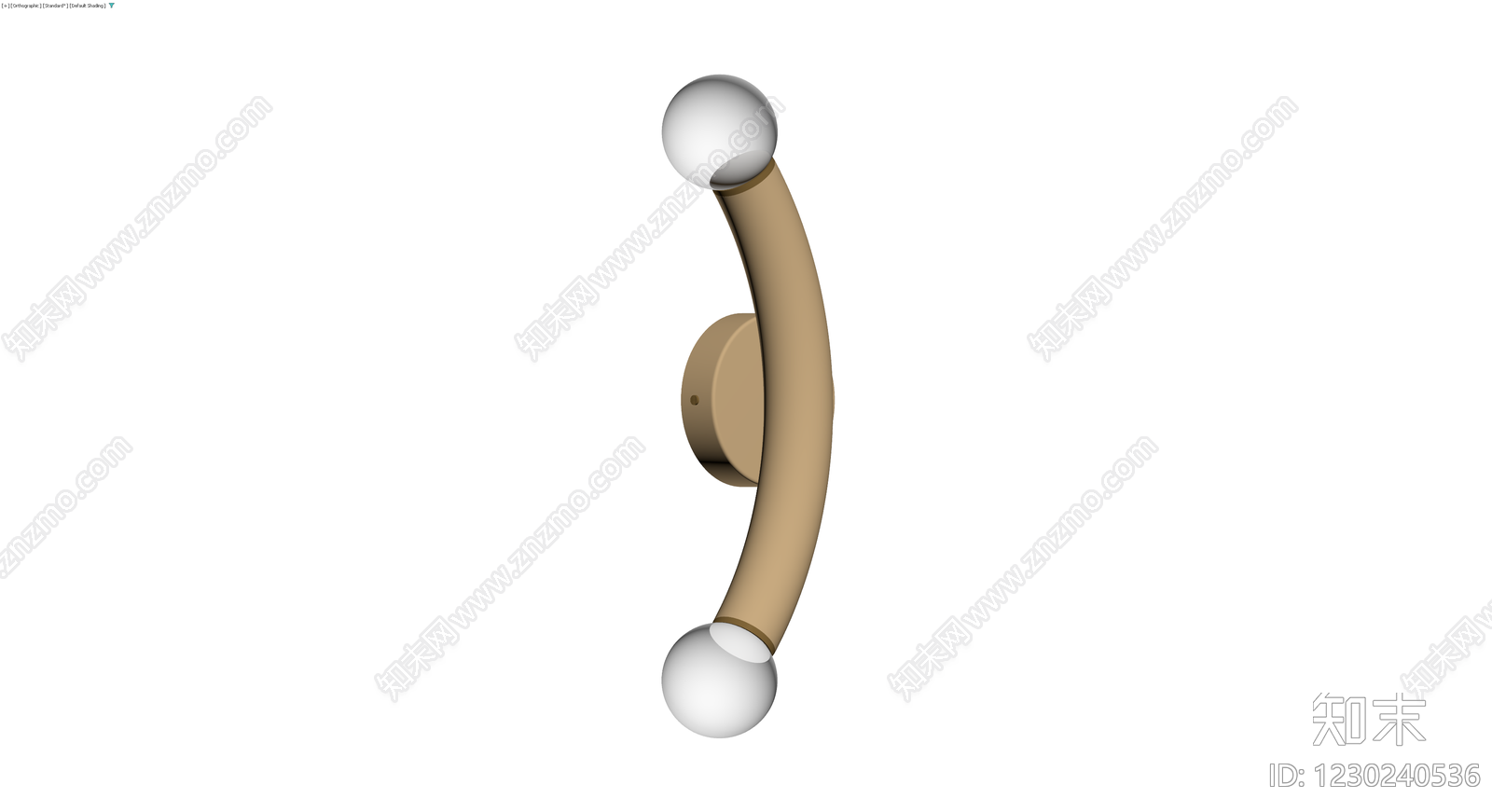 复古造型壁灯3D模型下载【ID:1230240536】