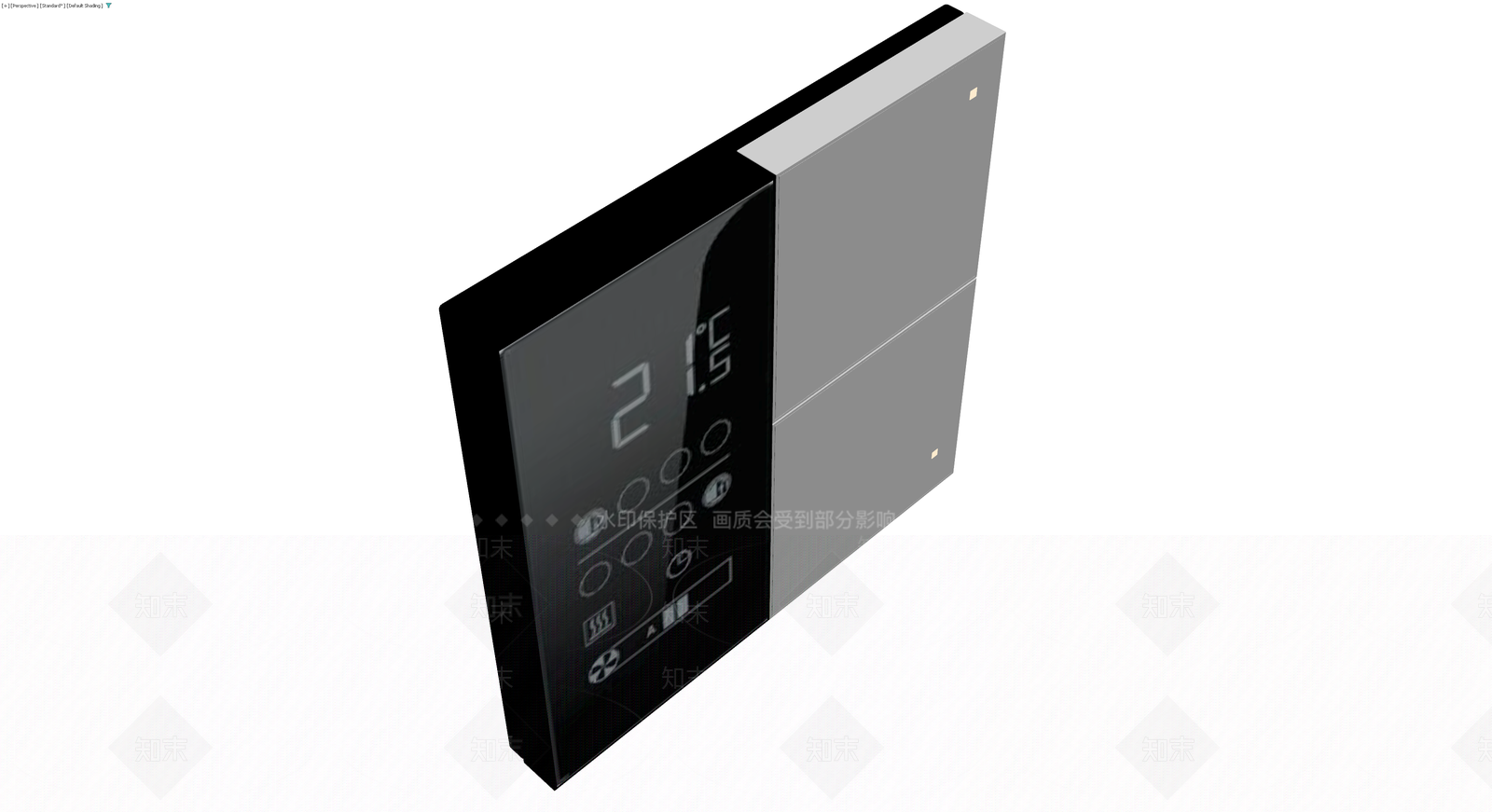 智能温控面板模型3D模型下载【ID:1230564235】