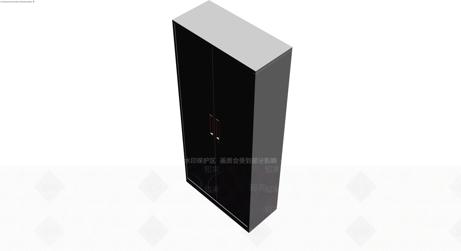 双门金属储物柜3D模型下载【ID:1229645754】