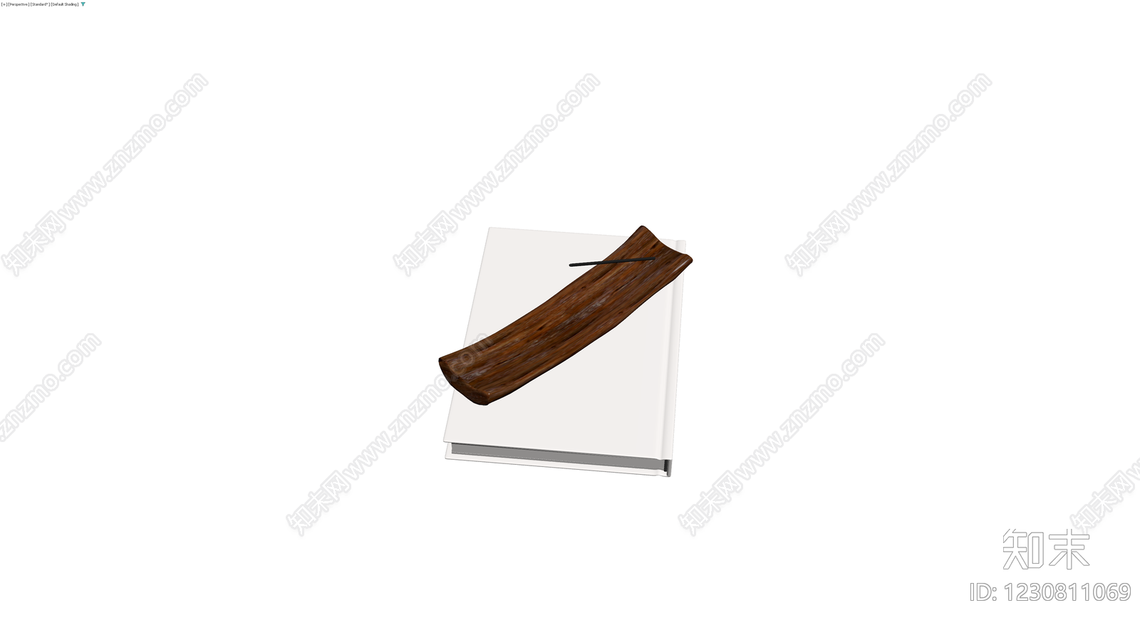 木质香插摆件3D模型下载【ID:1230811069】