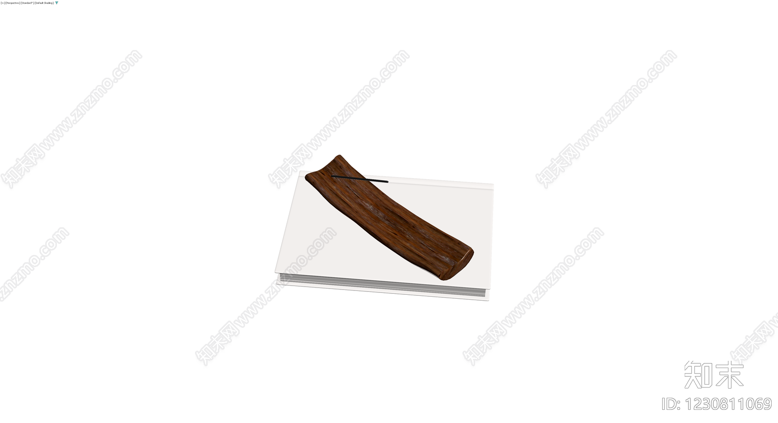 木质香插摆件3D模型下载【ID:1230811069】