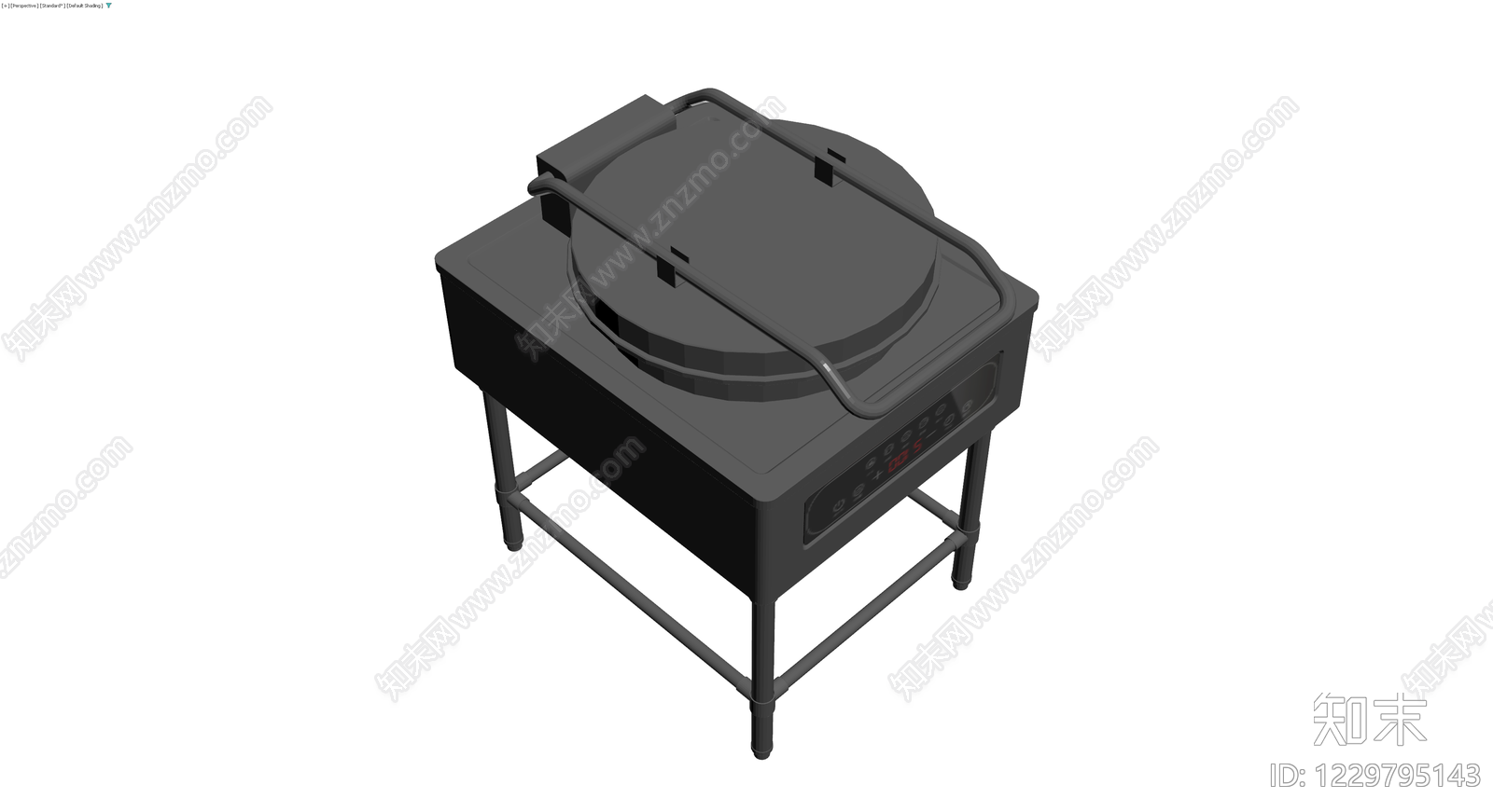 商用多功能料理锅3D模型下载【ID:1229795143】
