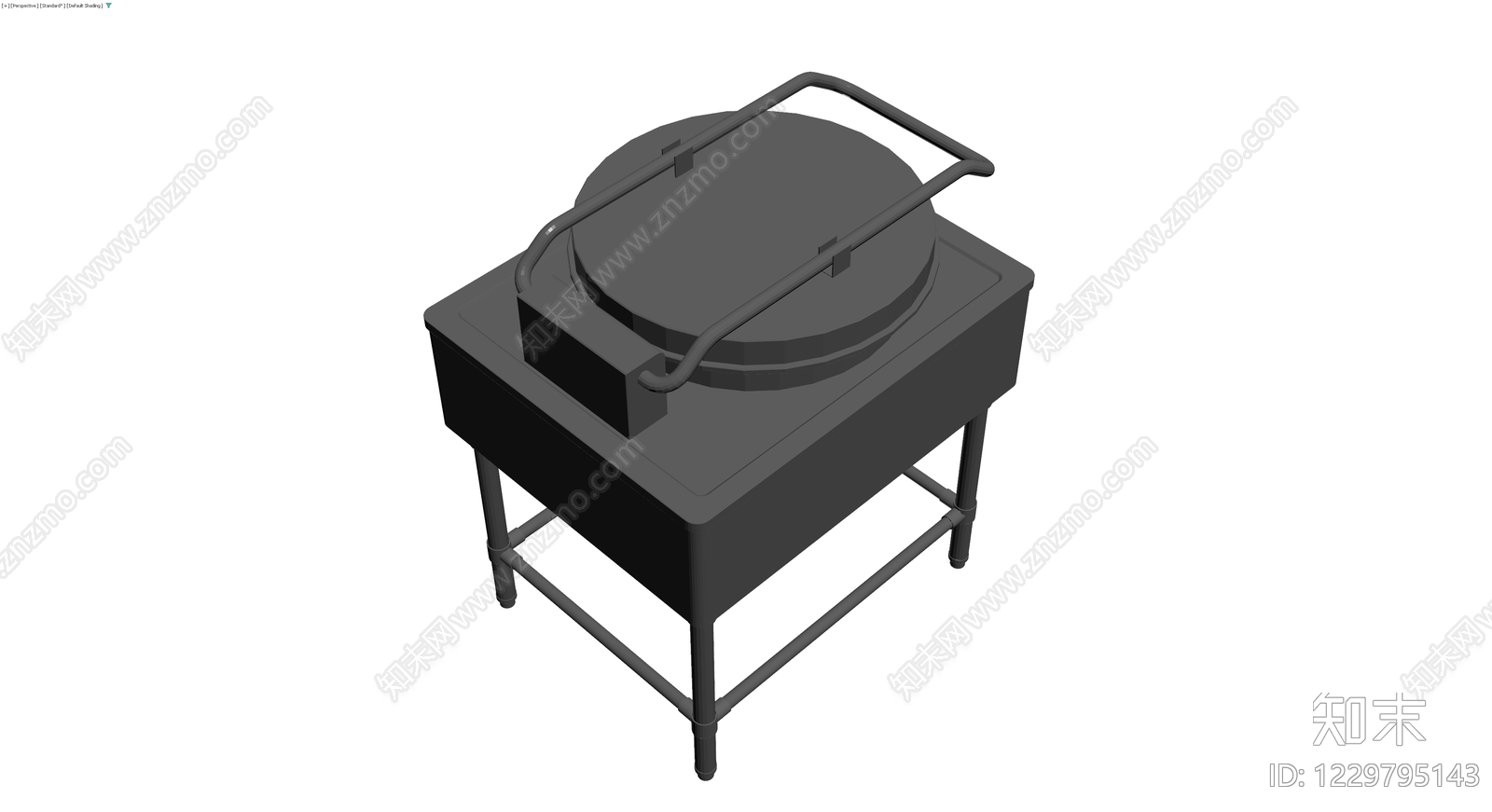商用多功能料理锅3D模型下载【ID:1229795143】