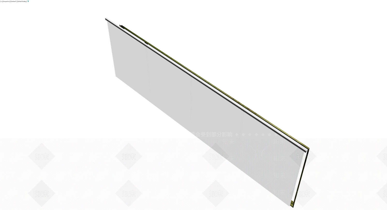 白色百叶窗整体模型3D模型下载【ID:1230558553】