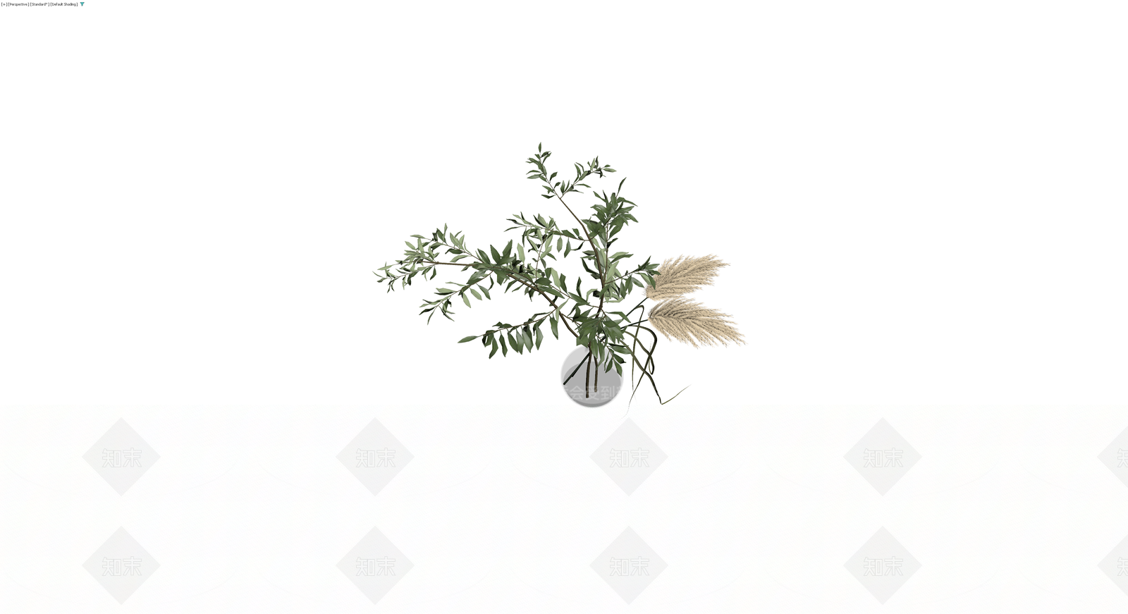 绿植盆栽组合3D模型下载【ID:1230100562】