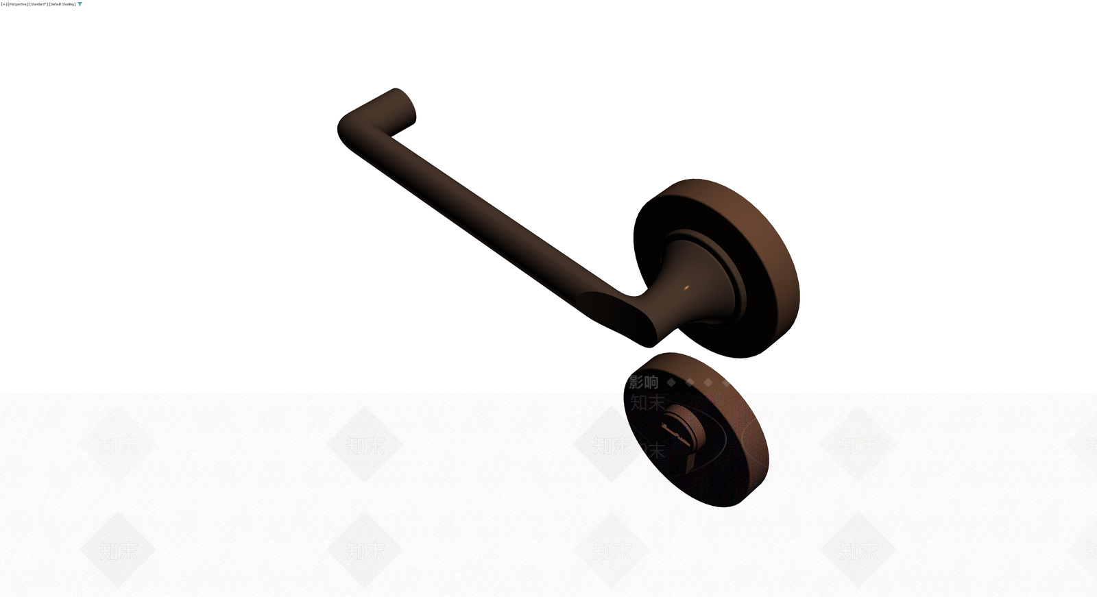 L型管状金属把手3D模型下载【ID:1229923030】