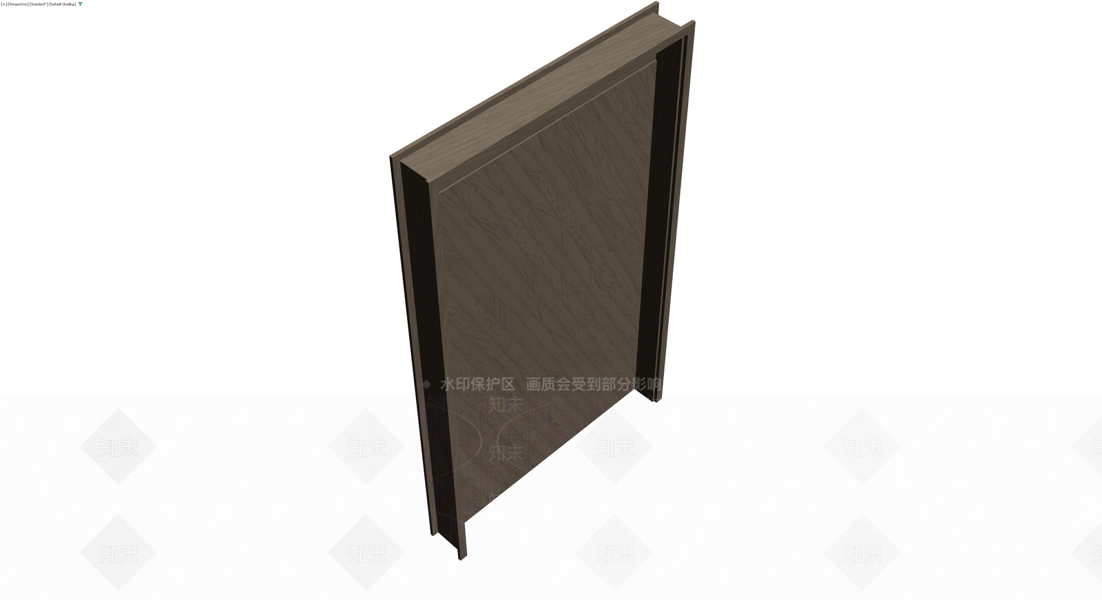 双开门体带框3D模型下载【ID:1230001336】