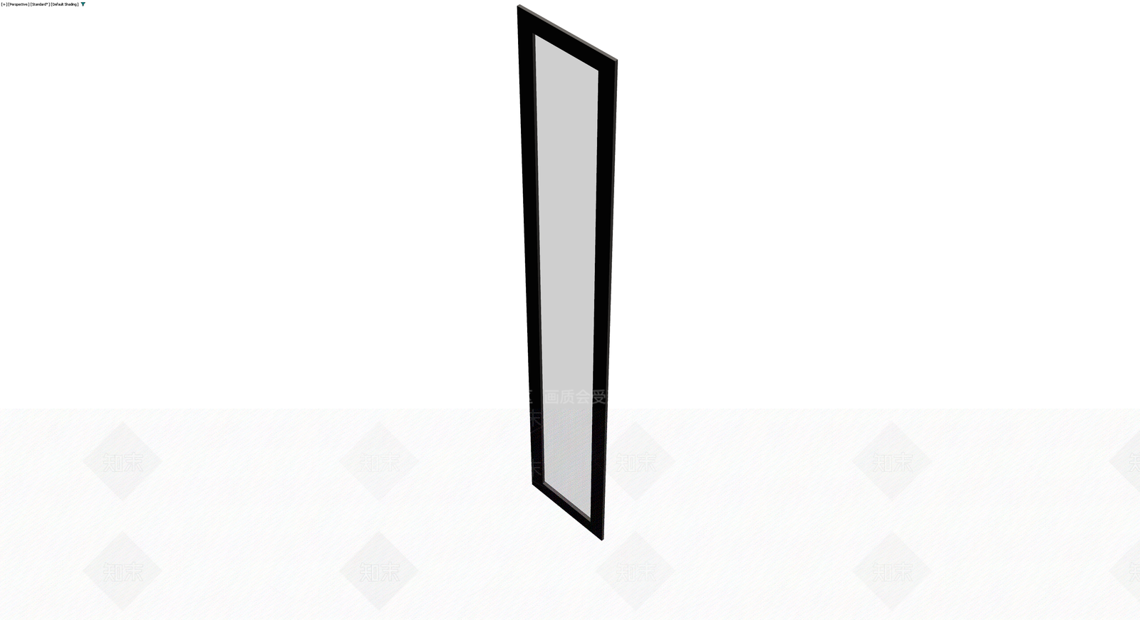 灰色框玻璃门体3D模型下载【ID:1230563312】