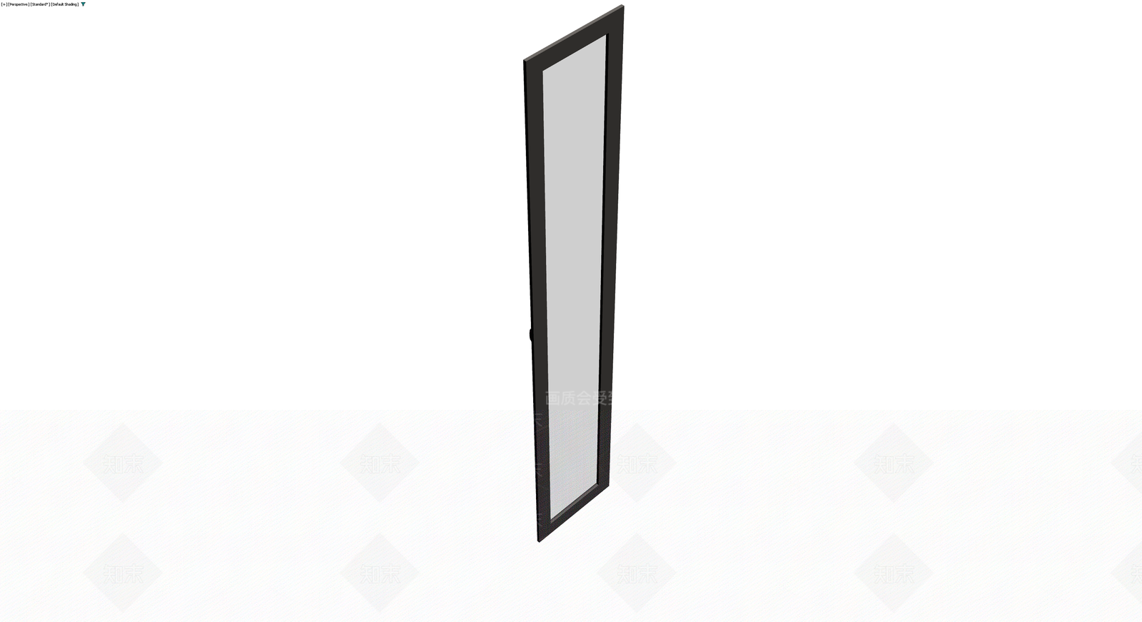灰色框玻璃门体3D模型下载【ID:1230563312】