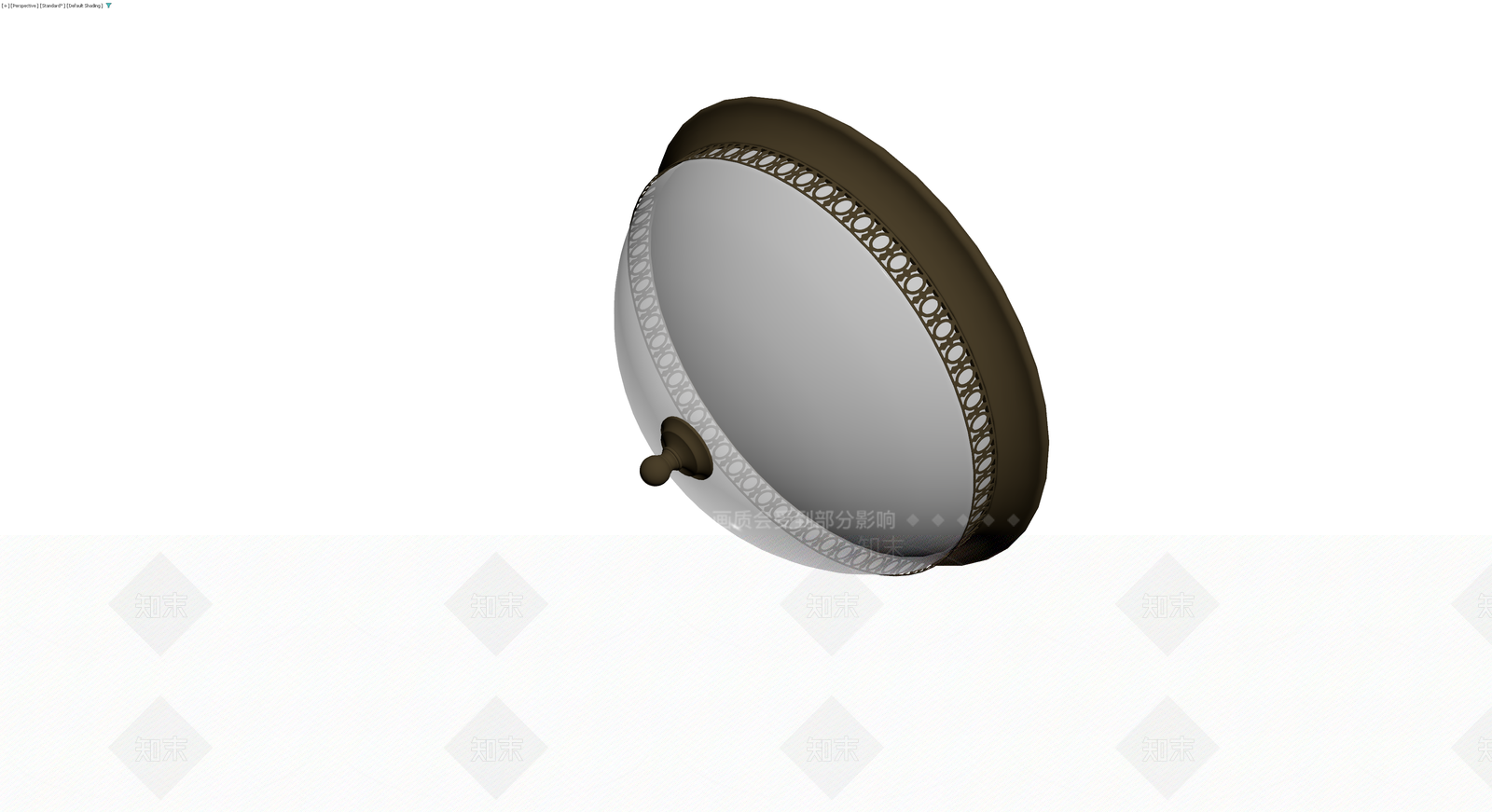 复古风格吸顶灯模型3D模型下载【ID:1229987950】
