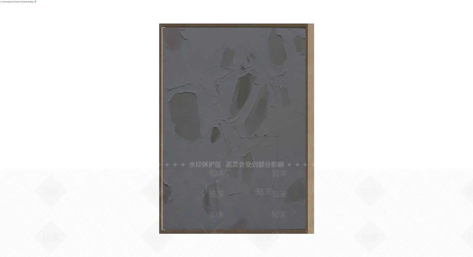 抽象浮雕装饰画3D模型下载【ID:1230561514】
