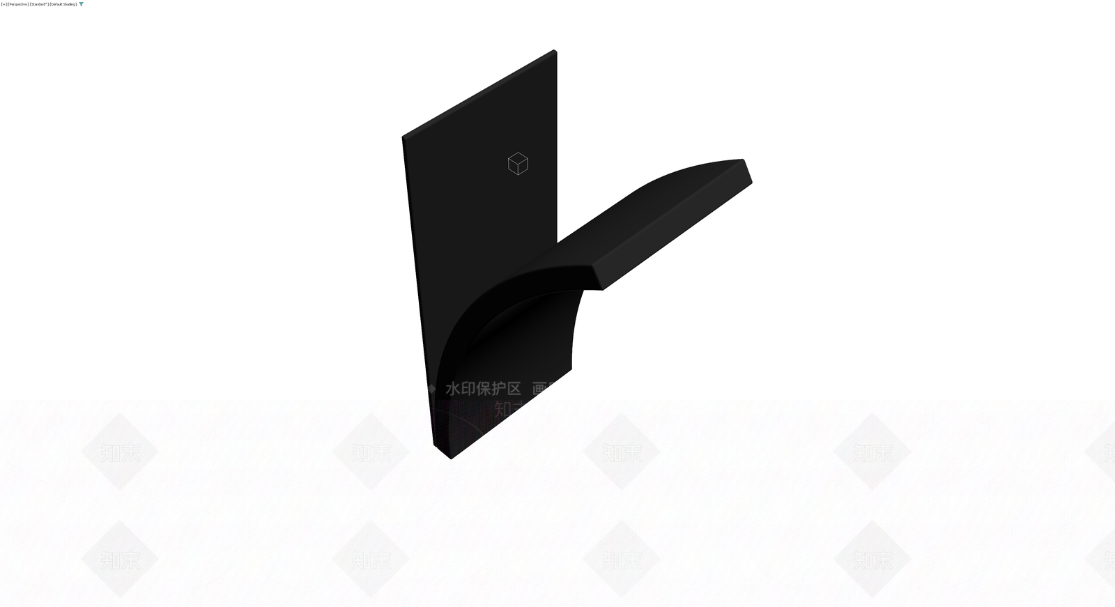 黑色现代风格壁灯3D模型下载【ID:1230585157】