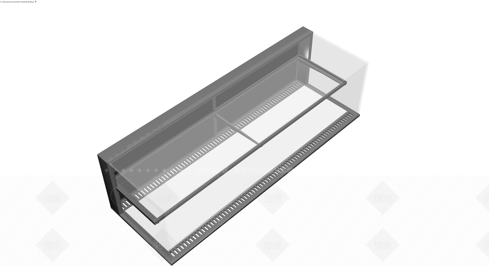 双门冷藏展示柜3D模型下载【ID:1229678068】
