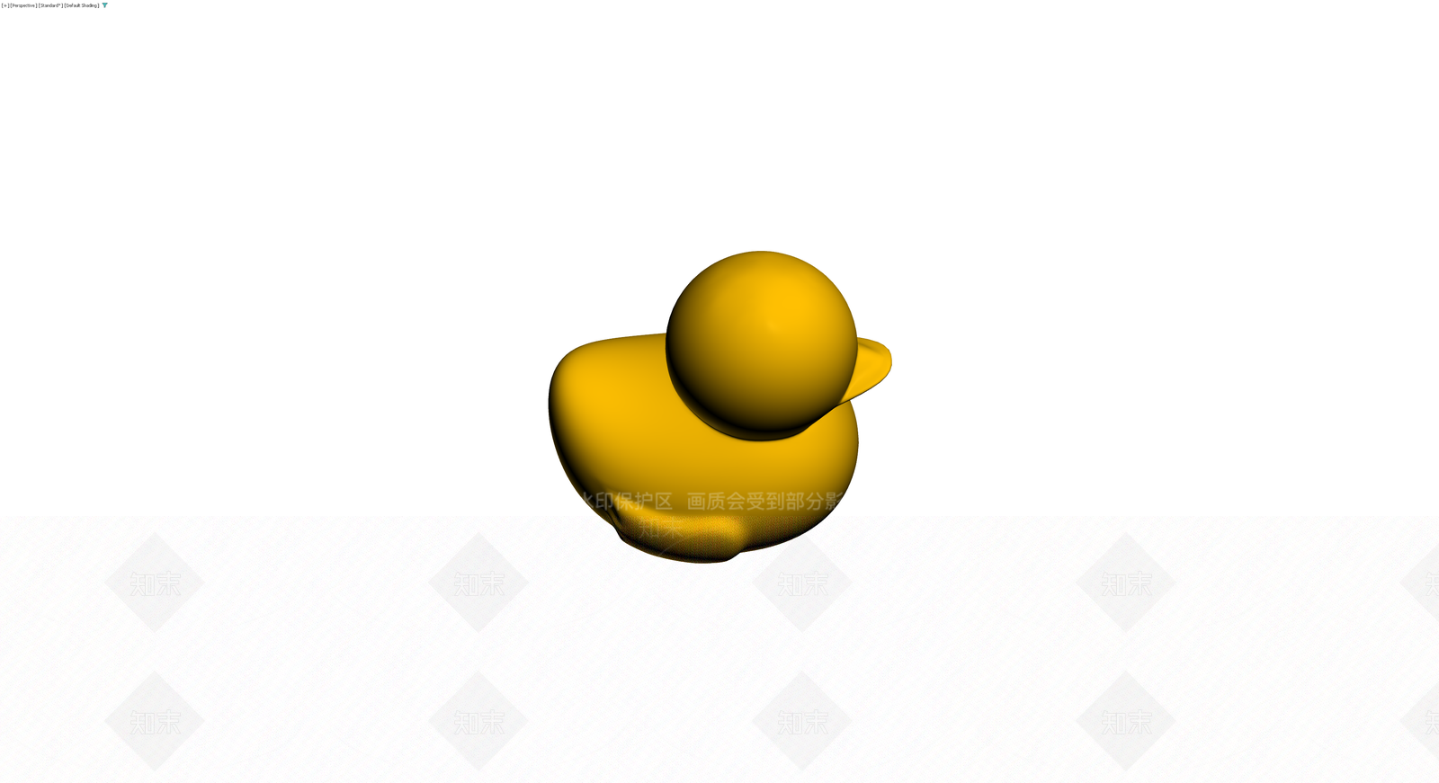 黄色橡胶鸭子模型3D模型下载【ID:1229851799】