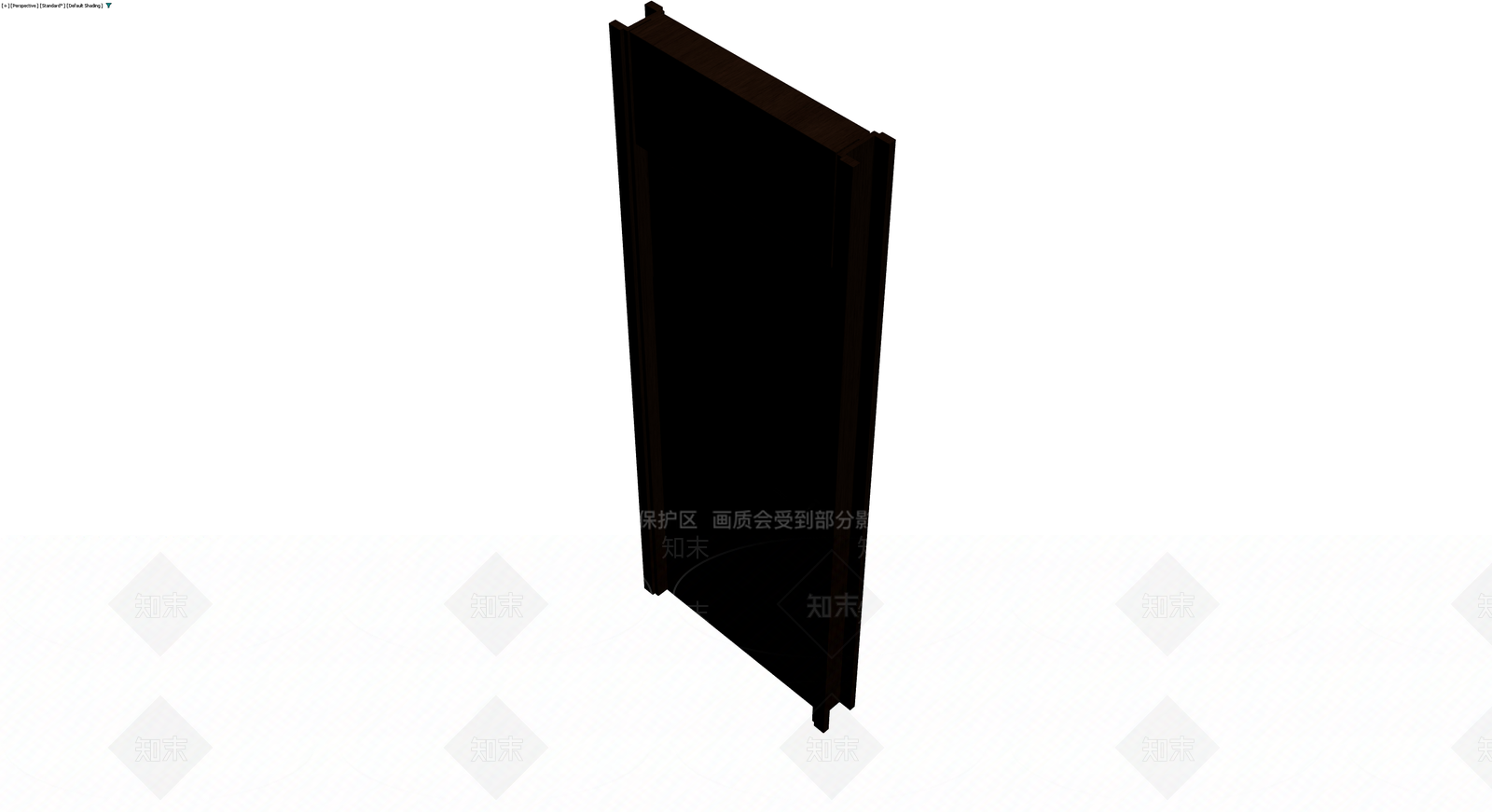 深色木纹成品门3D模型下载【ID:1229890856】