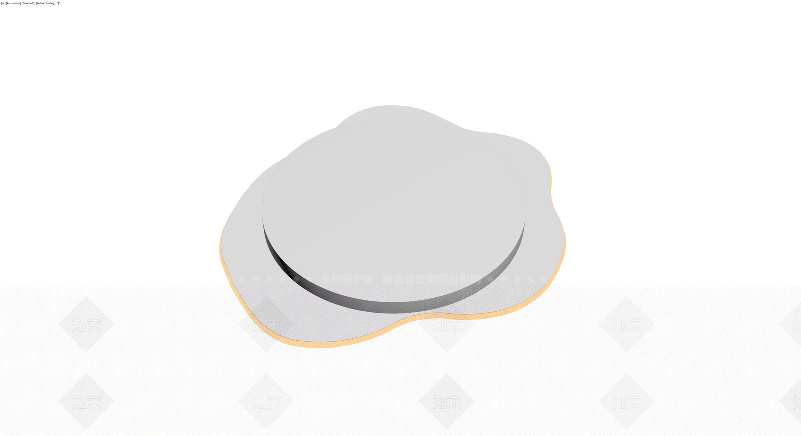 灰模异形矮凳/边几3D模型下载【ID:1229624271】