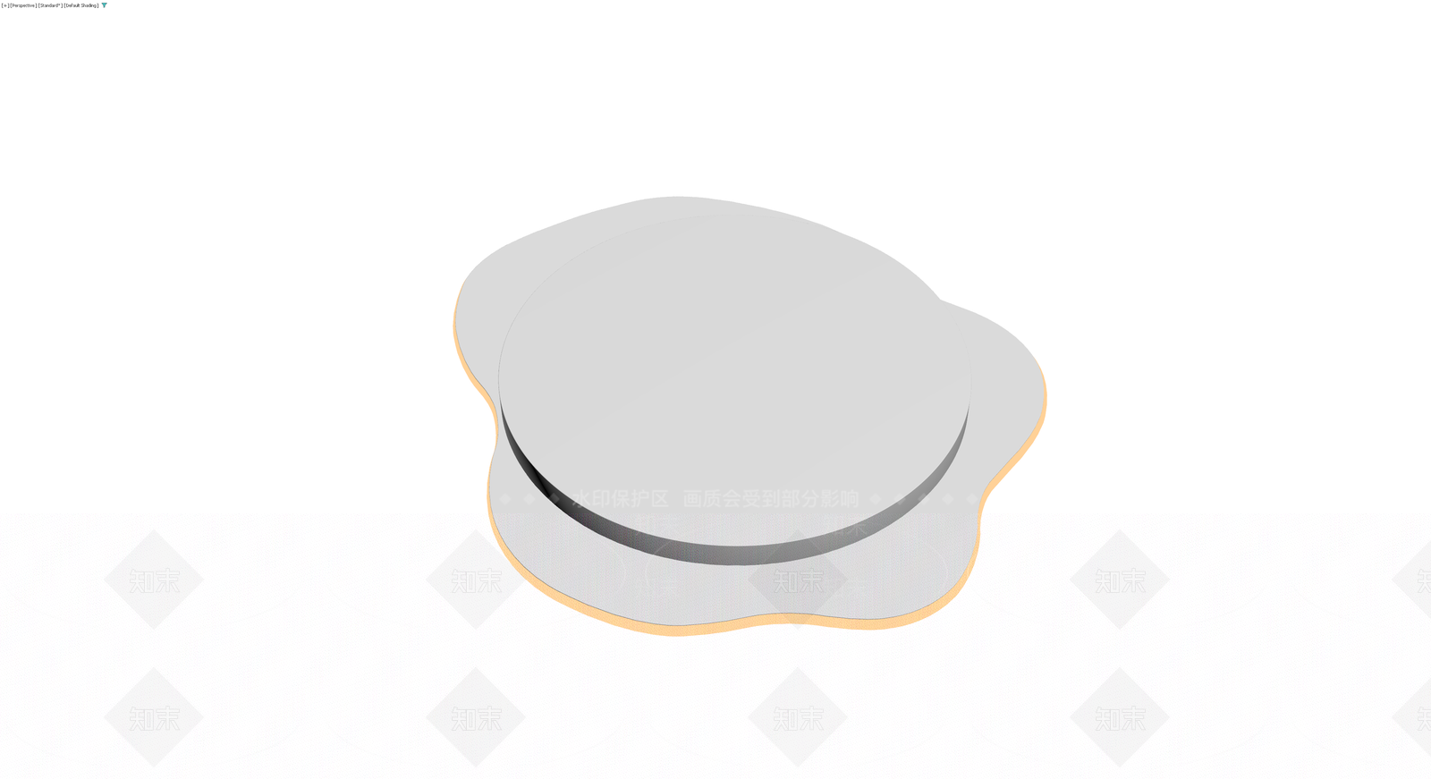 灰模异形矮凳/边几3D模型下载【ID:1229624271】
