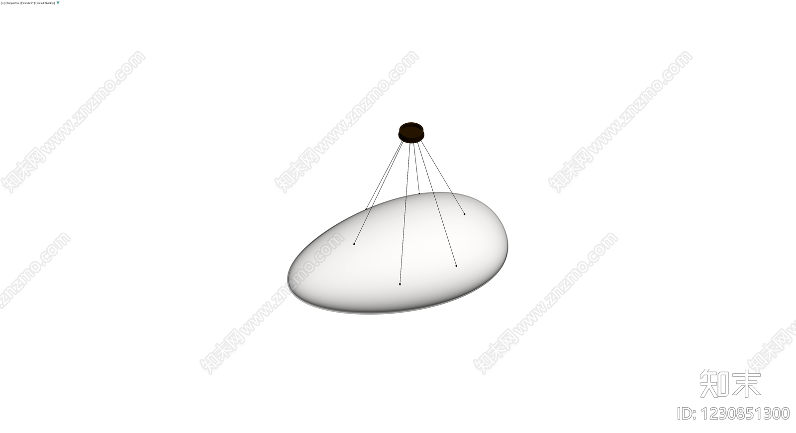 吊灯灯具模型3D模型下载【ID:1230851300】