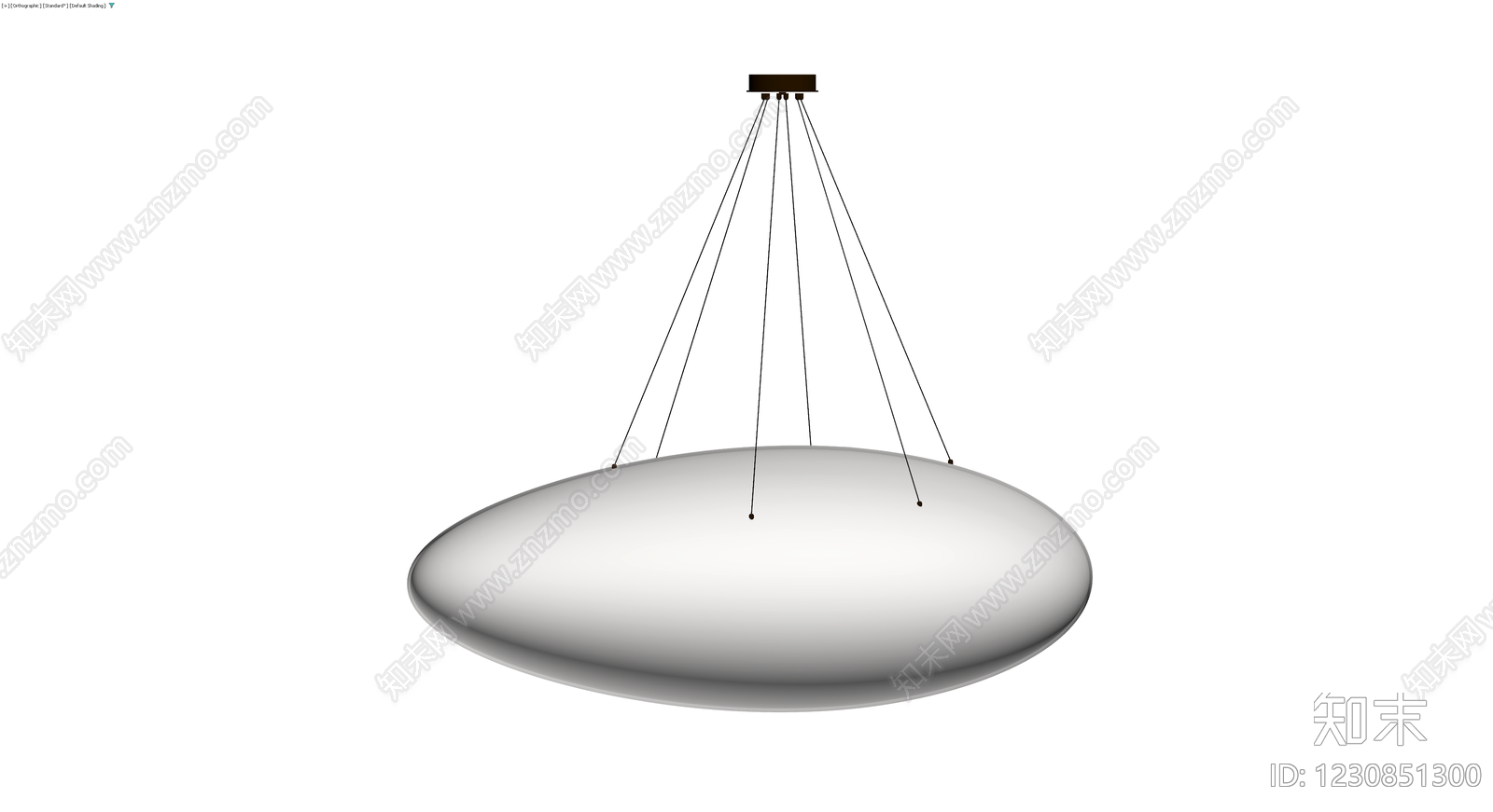 吊灯灯具模型3D模型下载【ID:1230851300】