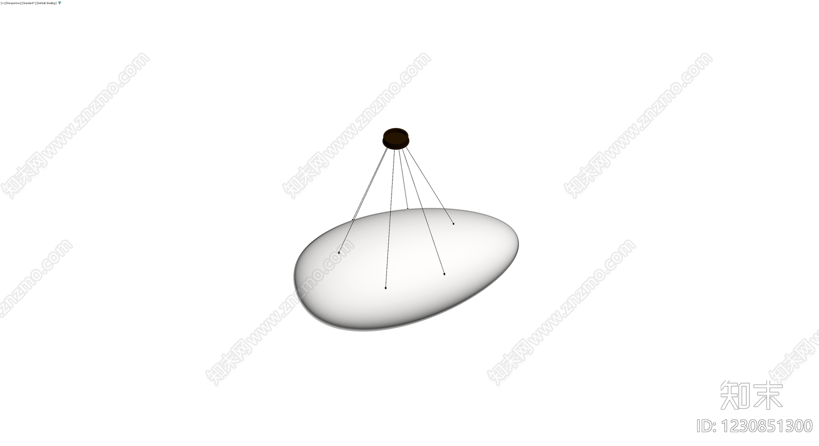吊灯灯具模型3D模型下载【ID:1230851300】