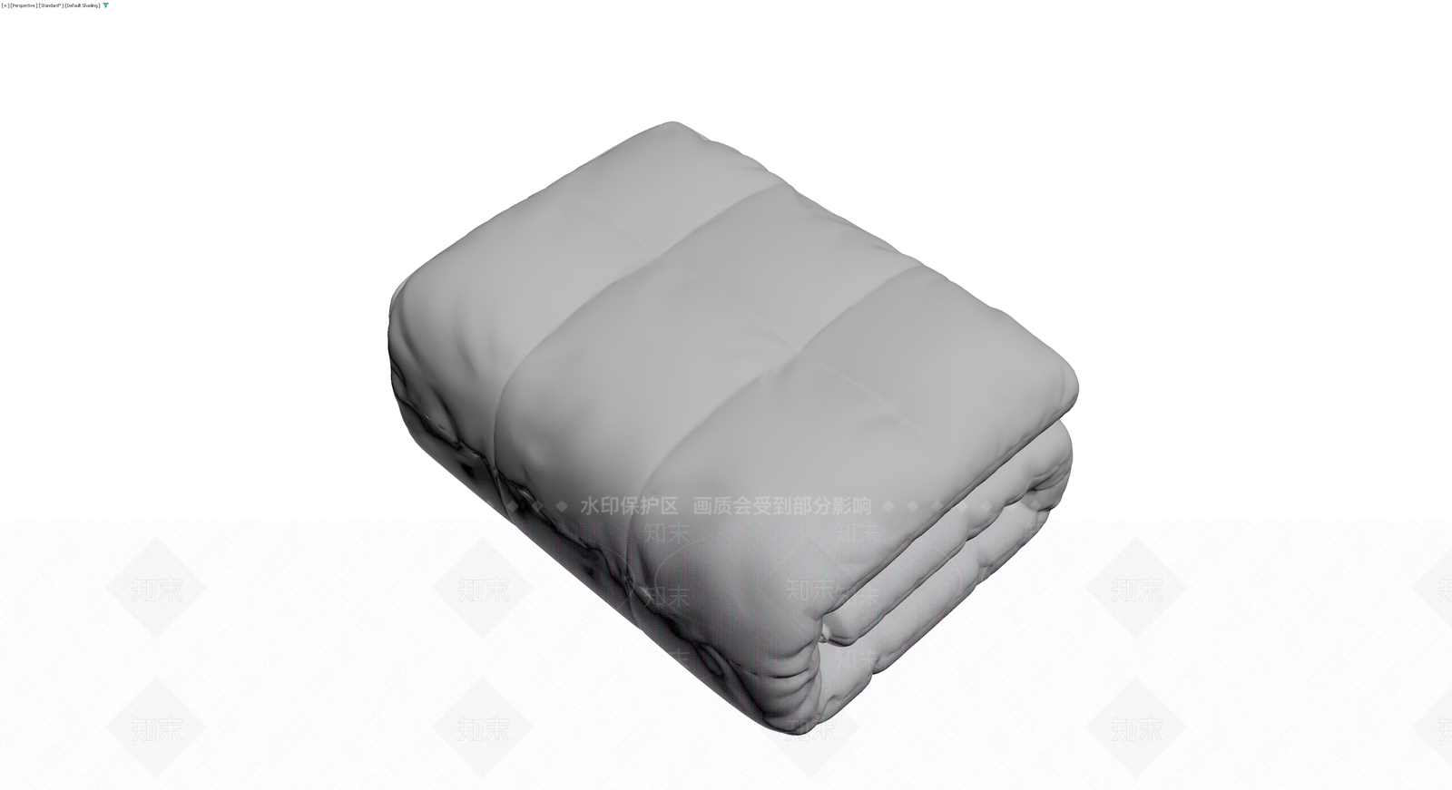 折叠羽绒被模型3D模型下载【ID:1230694510】
