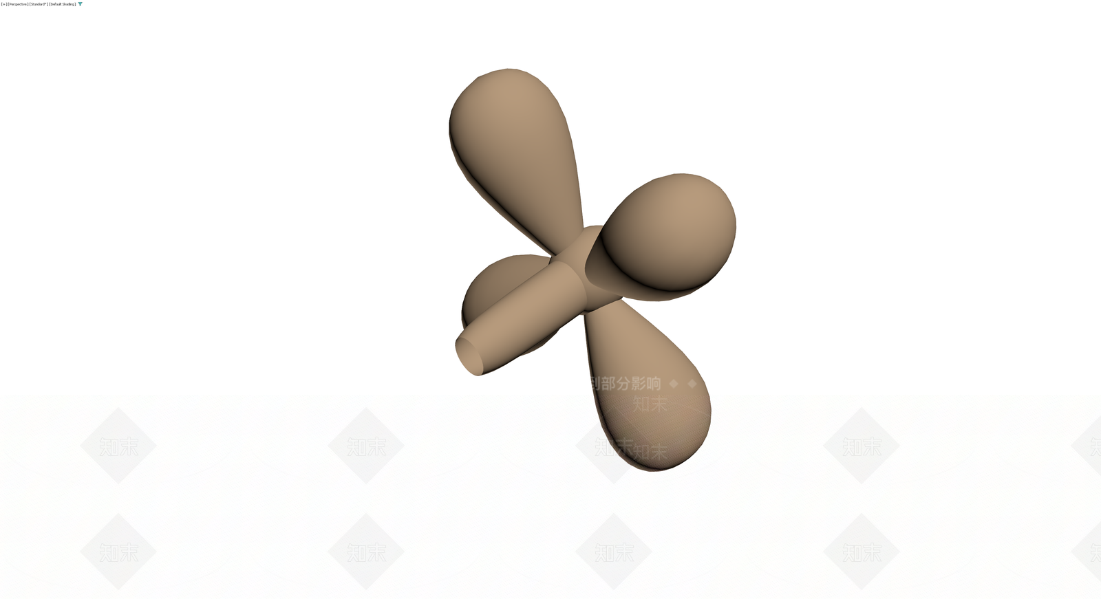 四叶螺旋桨模型3D模型下载【ID:1229961779】