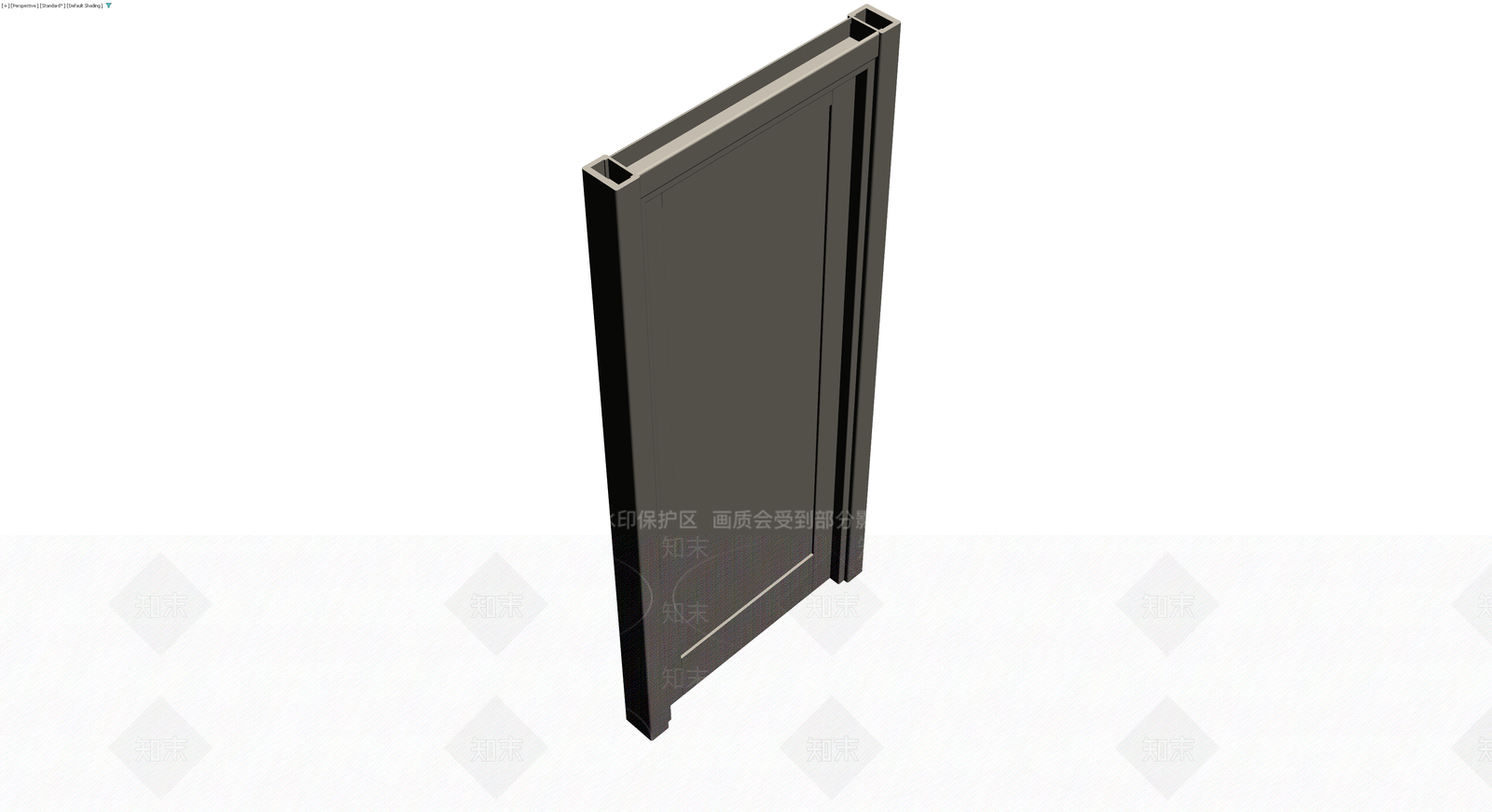 现代风格成品门体3D模型下载【ID:1230440904】